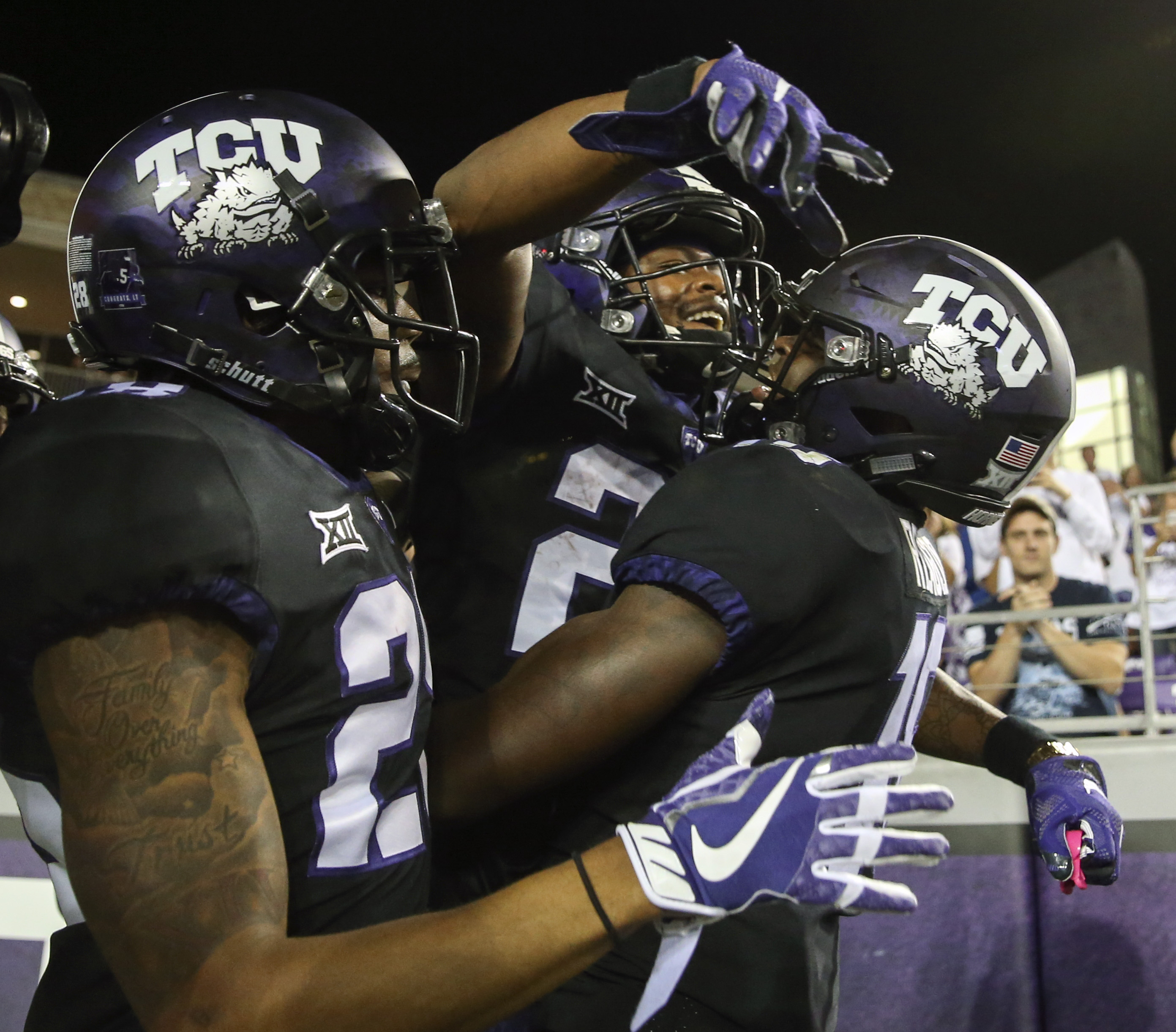 #4 TCU dominates on defense in 43-0 win over Kansas