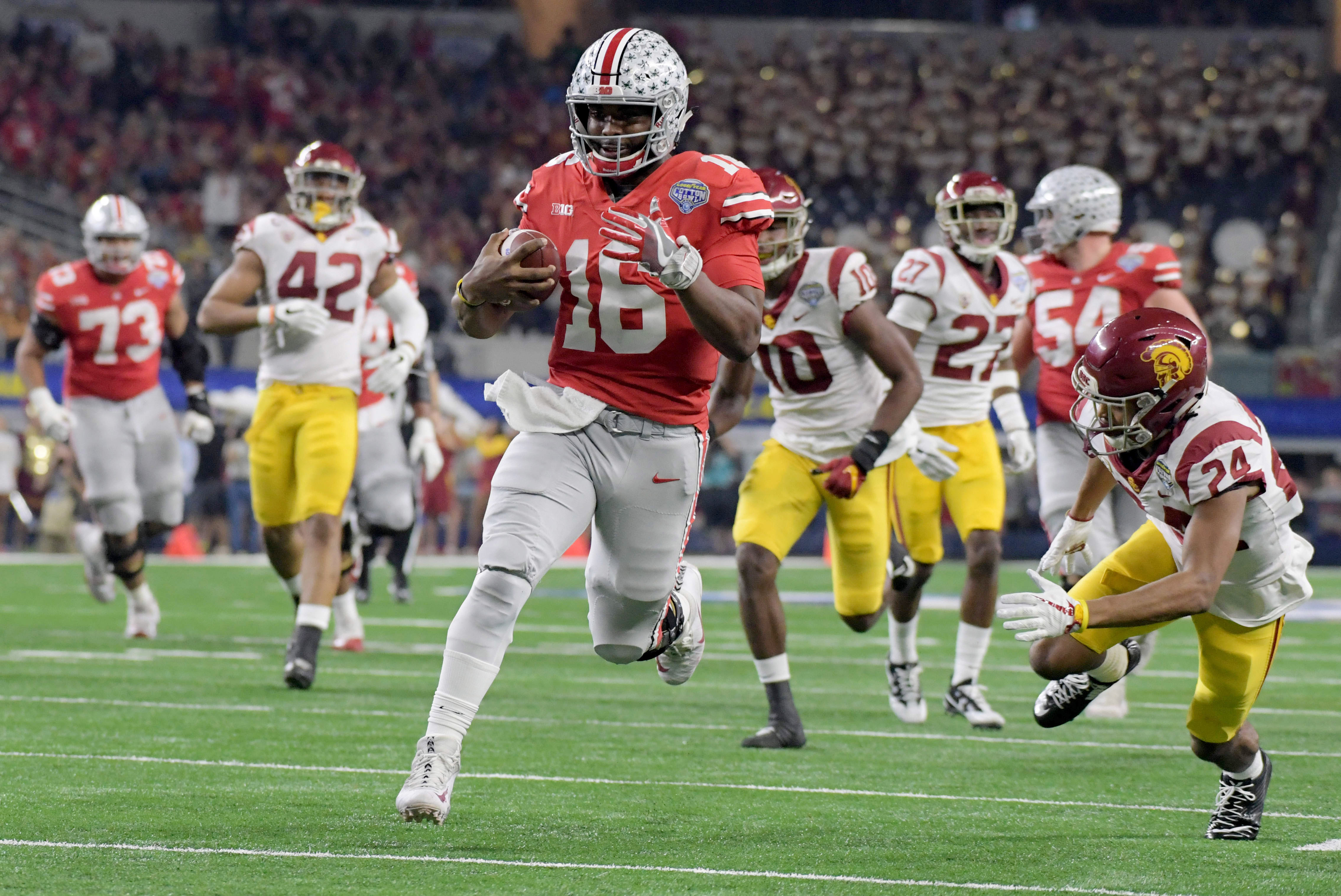 PHOTOS: Ohio State dominates USC 24-7 in Cotton Bowl Classic