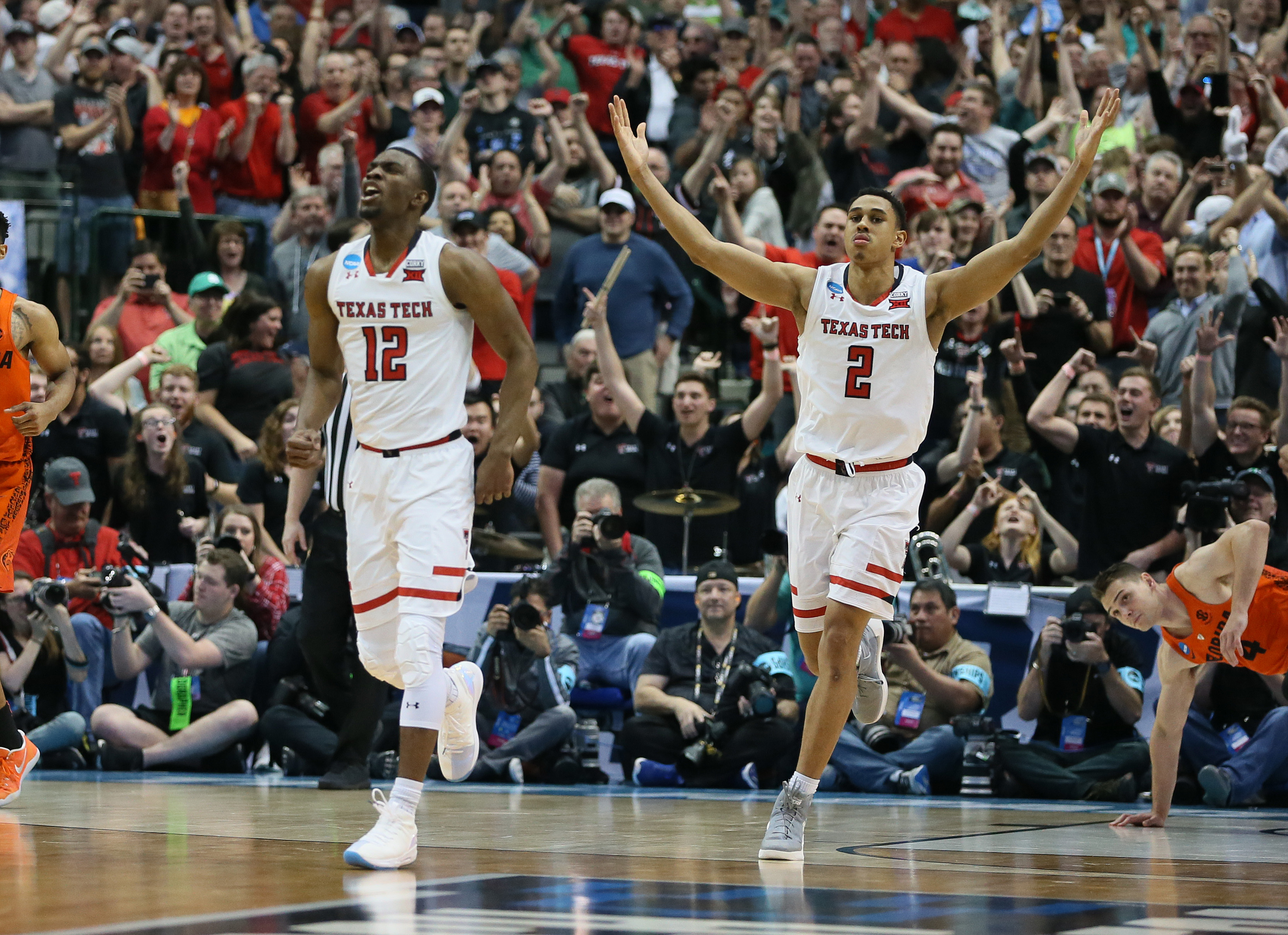 PHOTOS: Texas Tech shipping up to Boston for the Sweet 16 after win over Florida