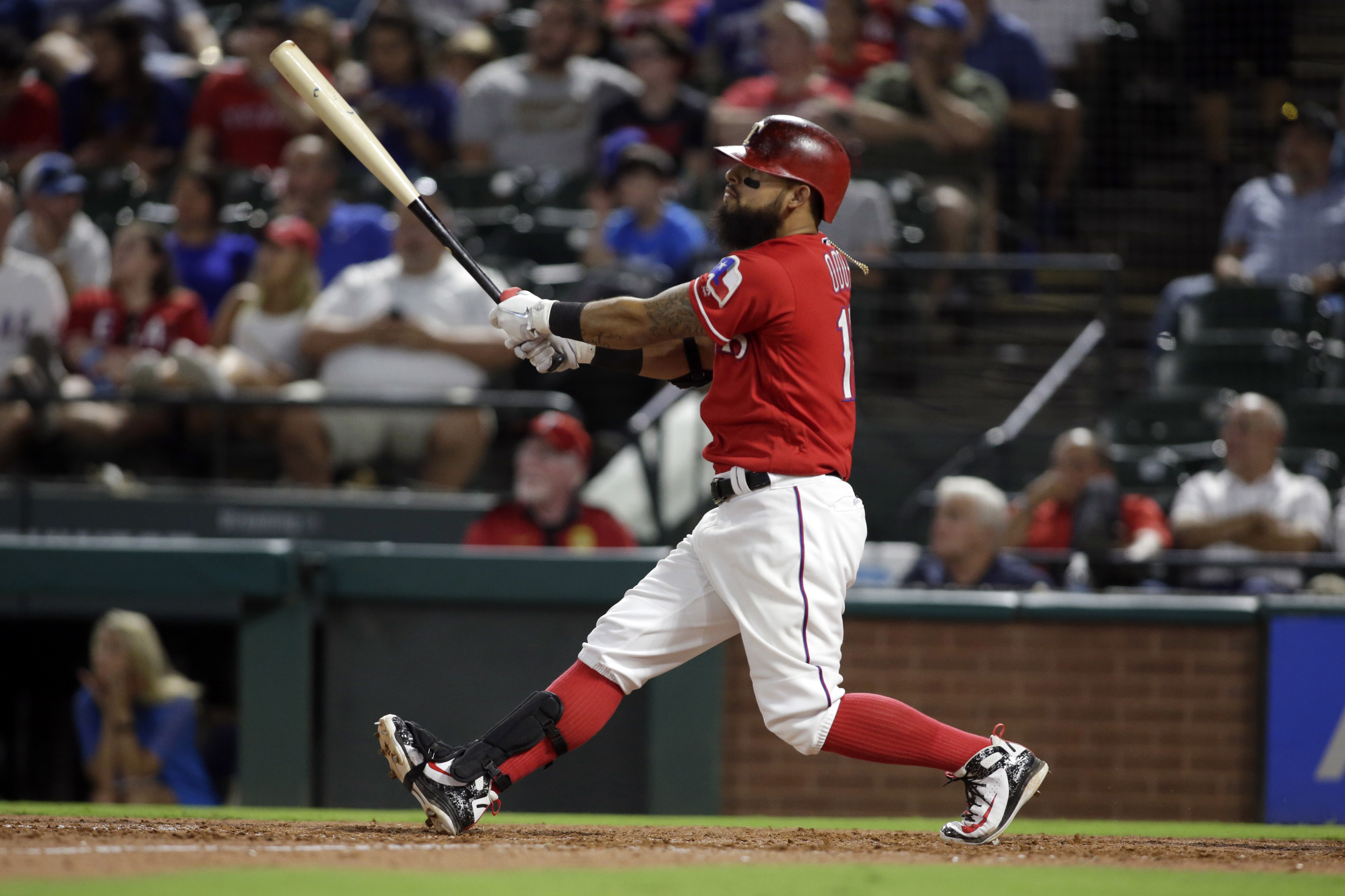 HIGHLIGHTS: Odor sets all-time MLB record in Rangers 17-8 blowout of Orioles