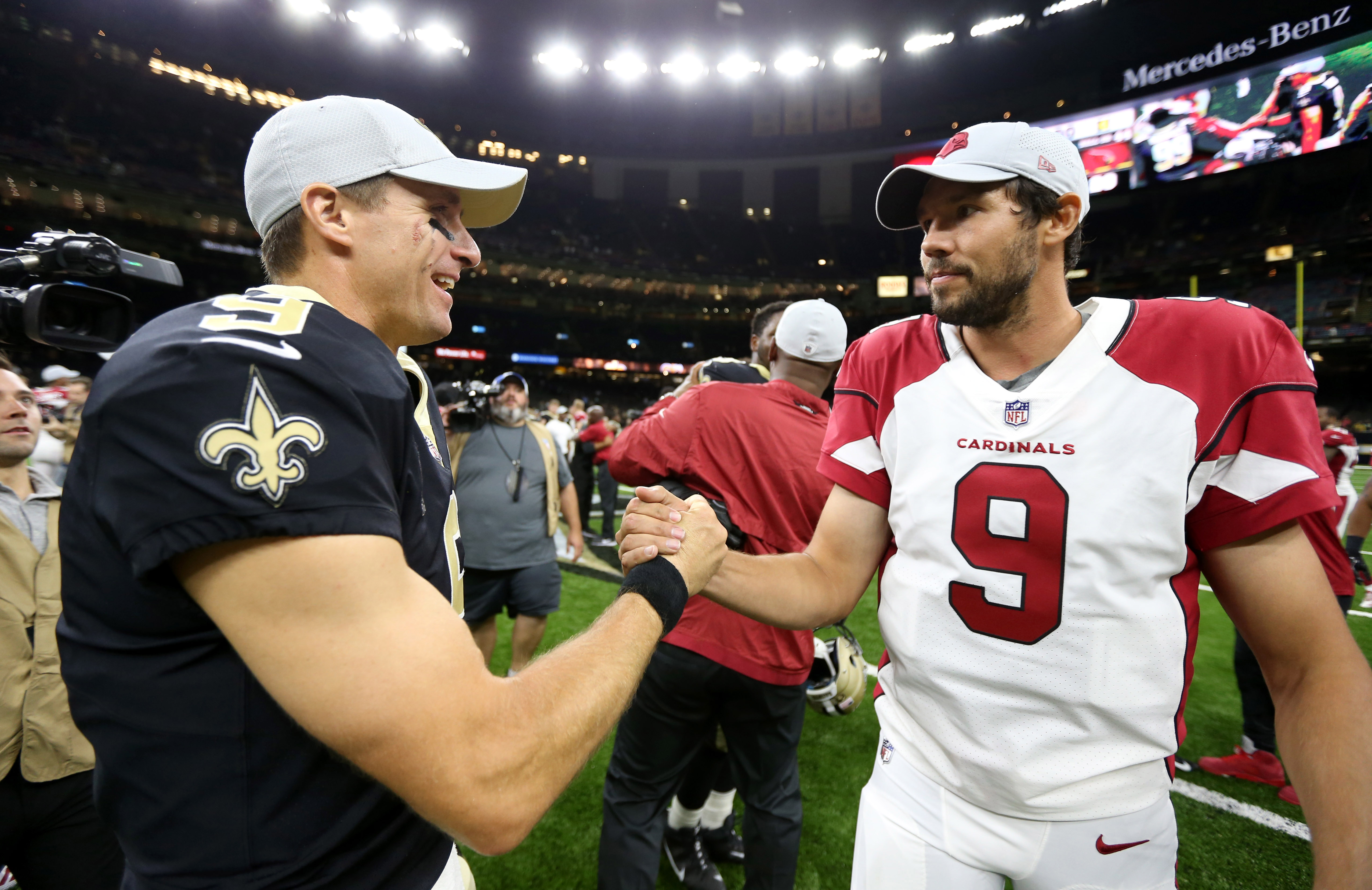 PHOTOS: Bradford, Rosen lead Cardinals to 20-15 win over Saints