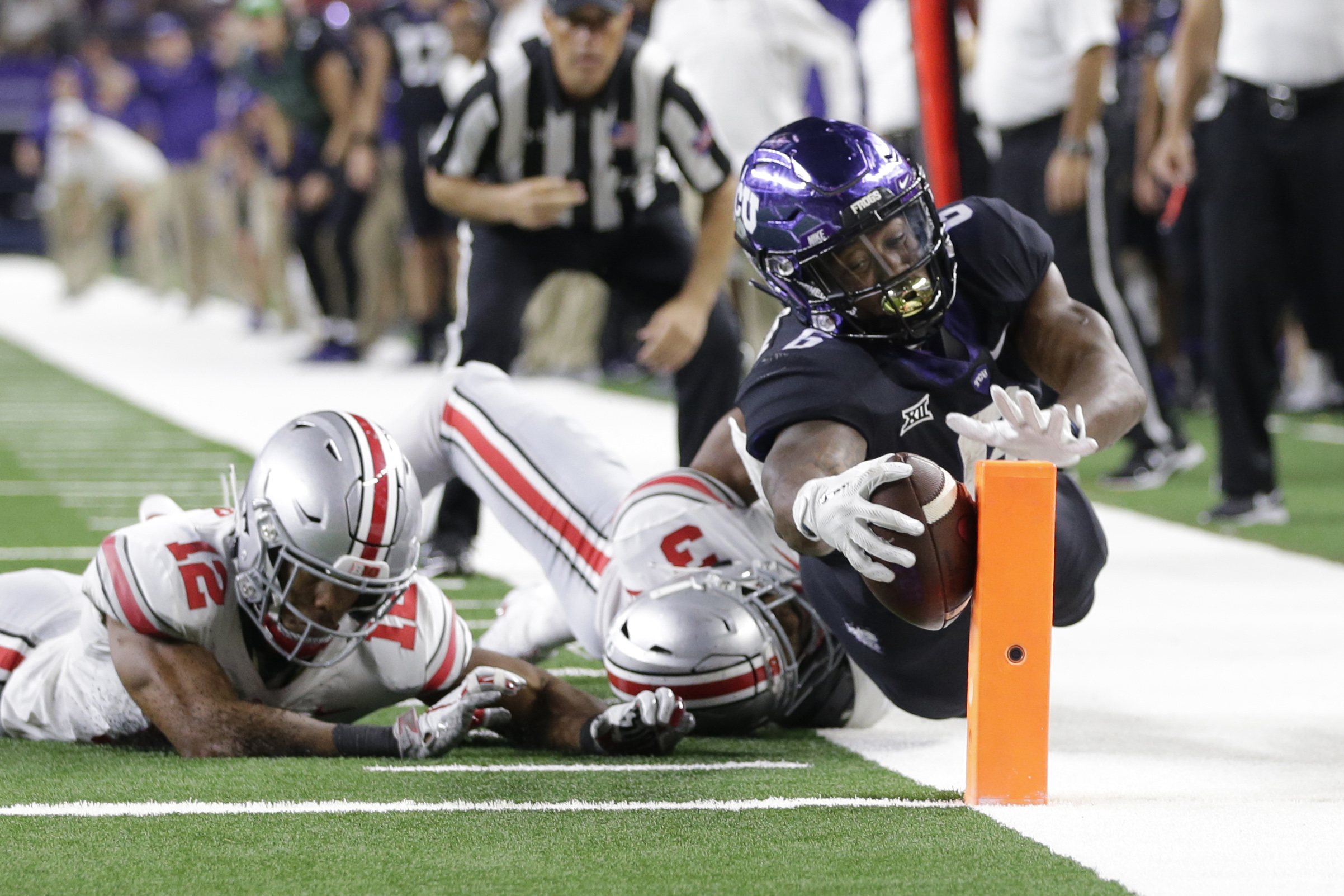 PHOTOS: No. 4 Ohio State pulls away late from No. 15 TCU 40-28 in Arlington