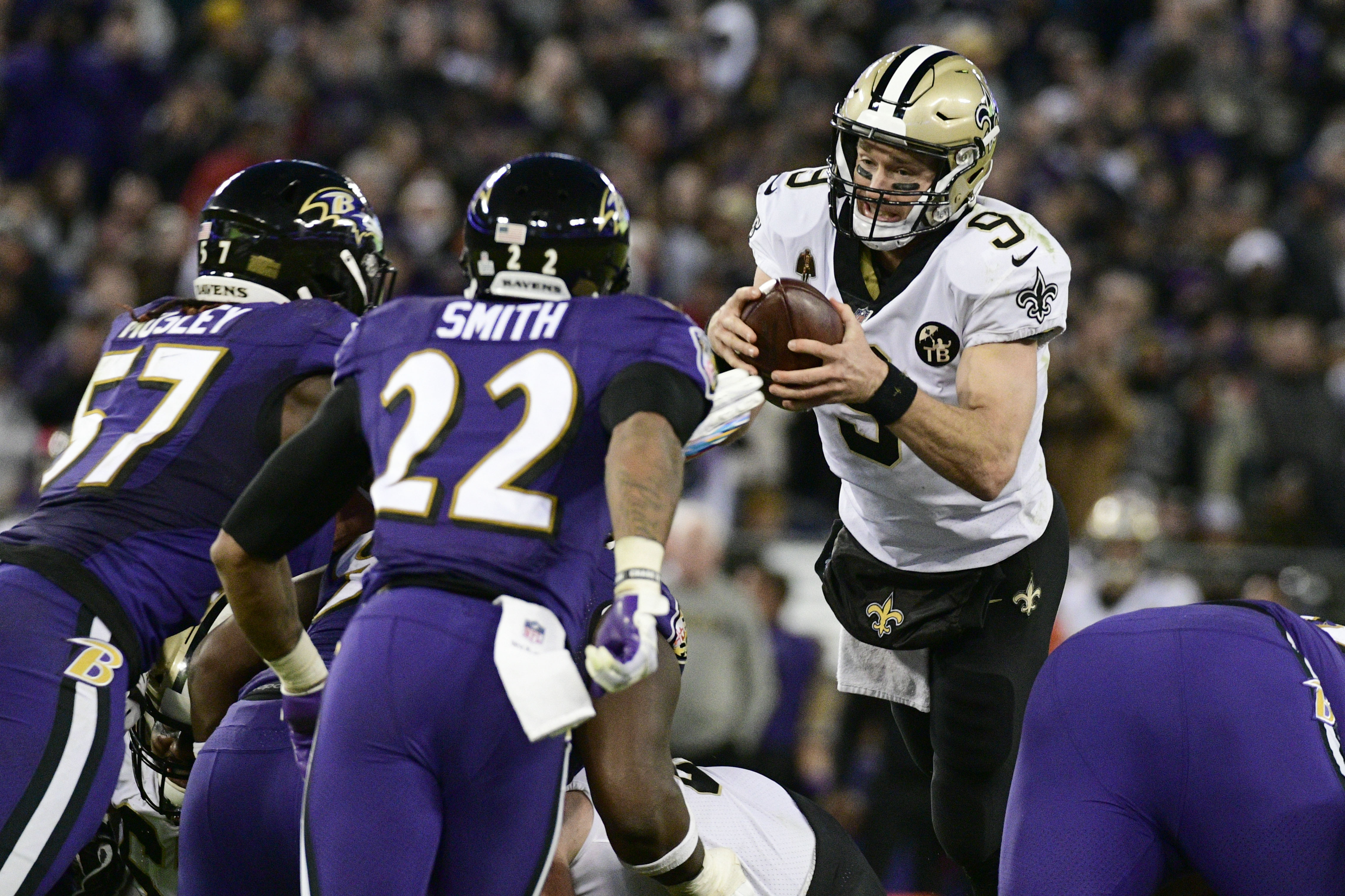 Best Photos From New Orleans Saints 24-23 Win Over The Baltimore Ravens