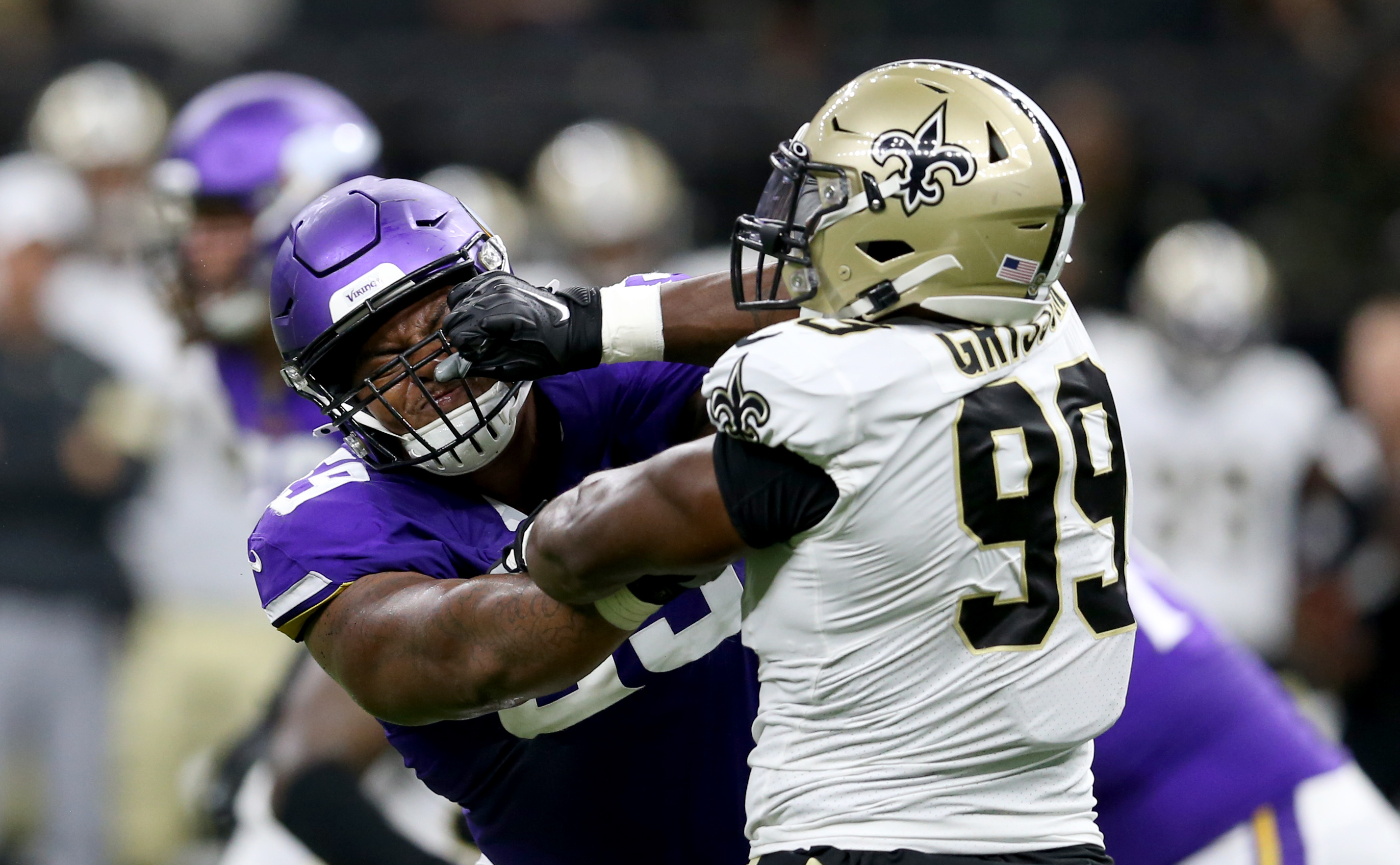 PHOTOS: Vikings top Saints 34-25 in preseason opener