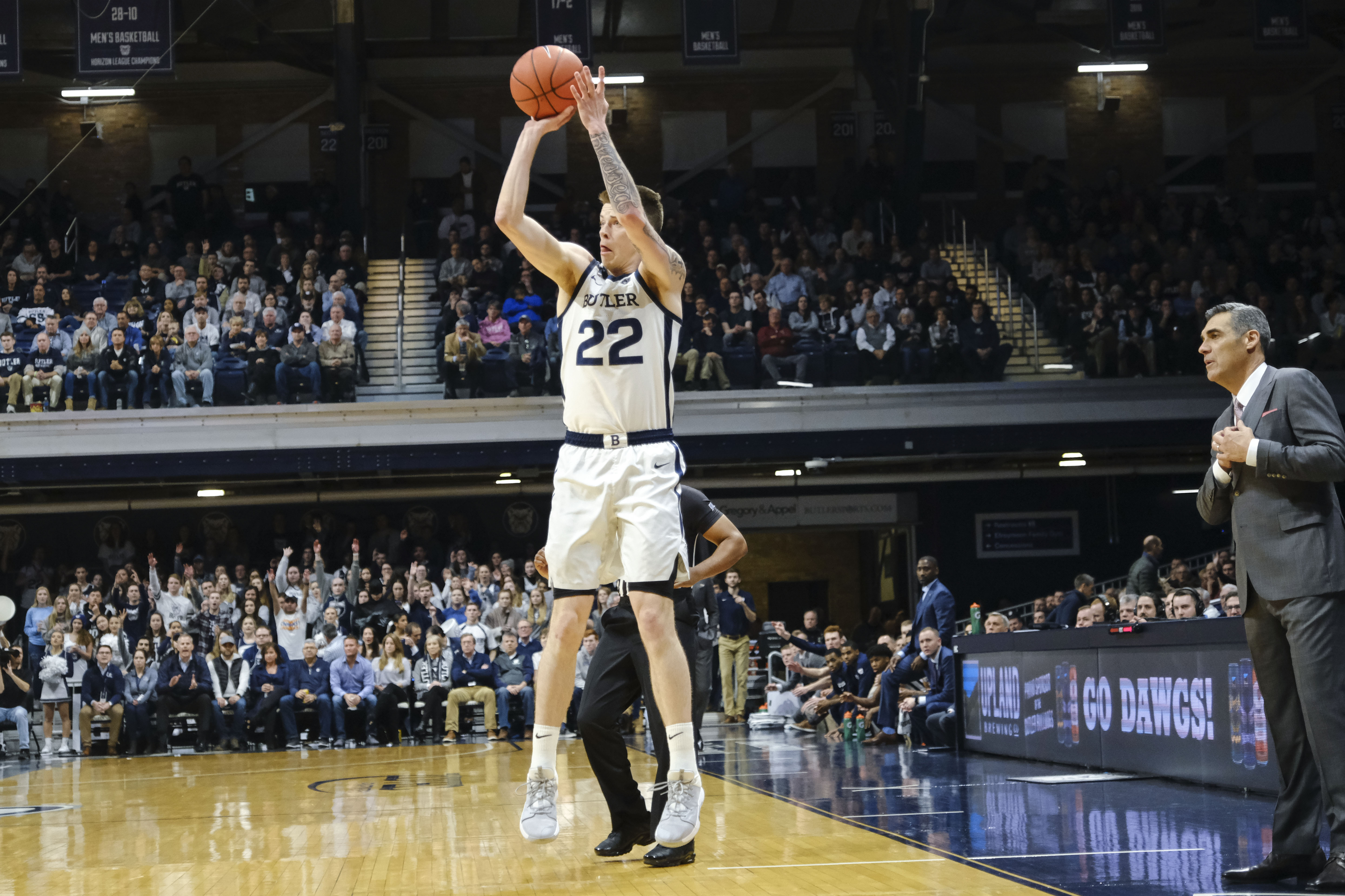 Baldwin gives No. 19 Butler 79-76 win over No. 10 Villanova