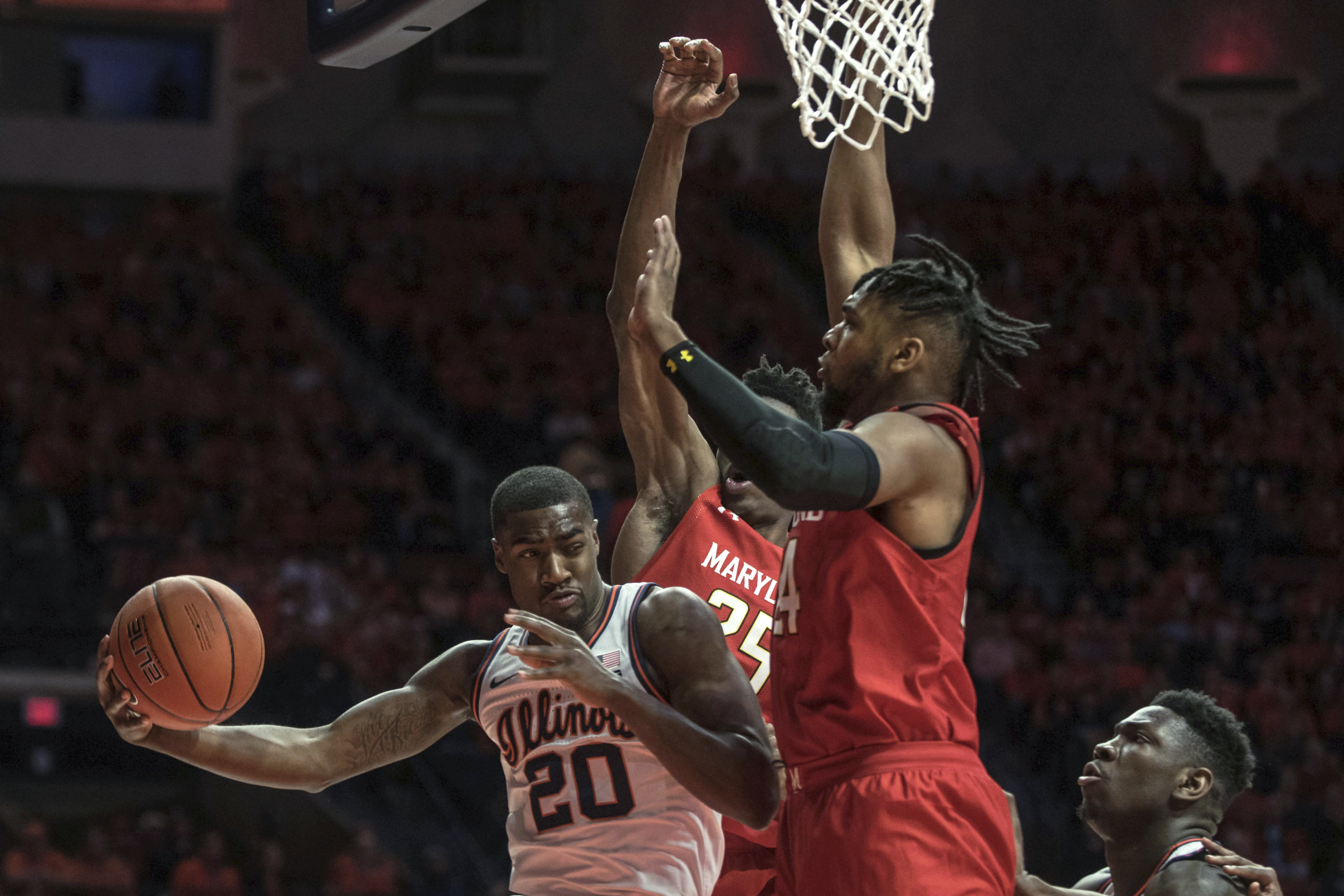 Maryland rallies to beat Illinois 75-66