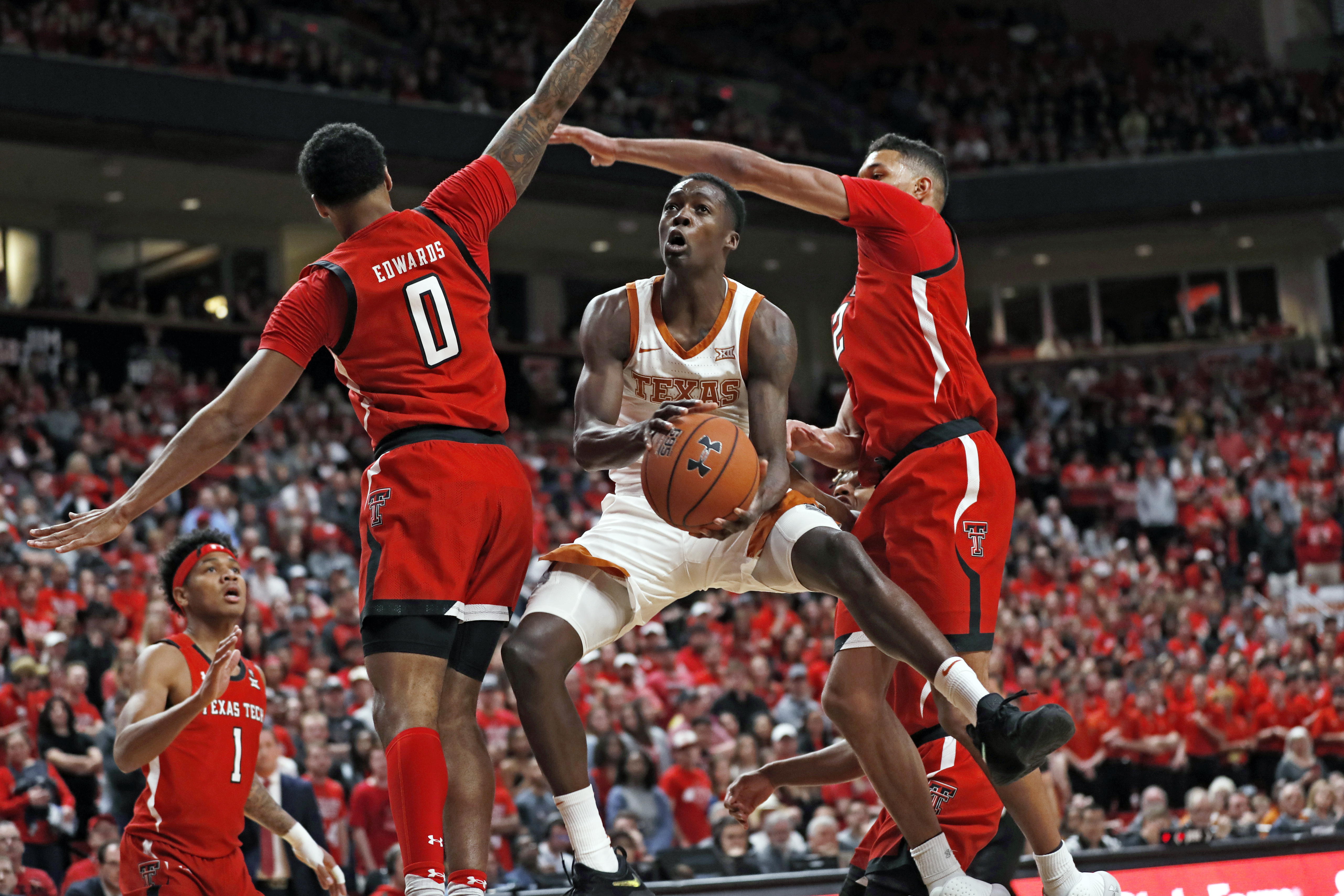 Texas tops No. 22 Texas Tech 68-58 for 4th straight win