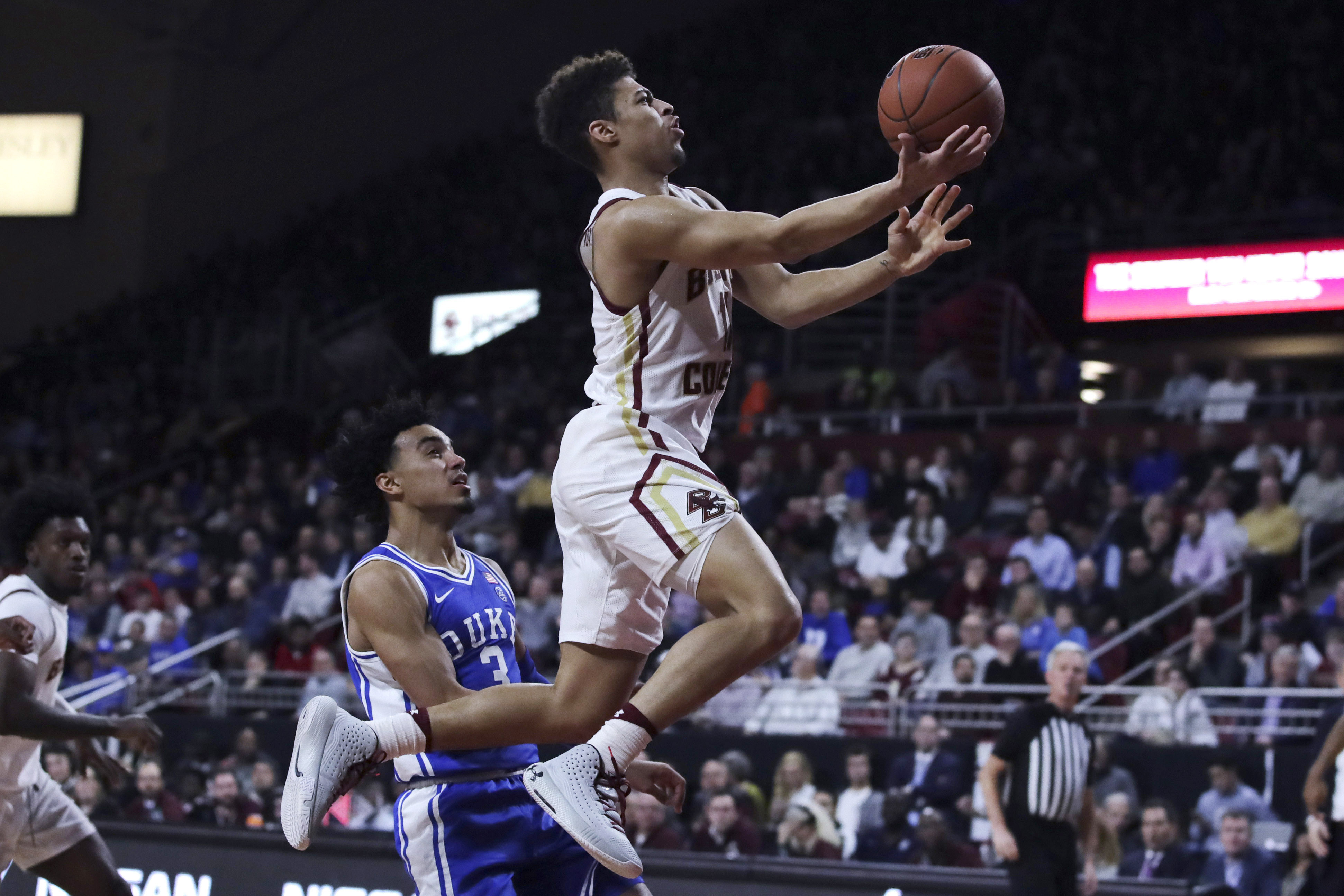 Vernon Carey Jr. notches double-double, No. 7 Duke beats BC