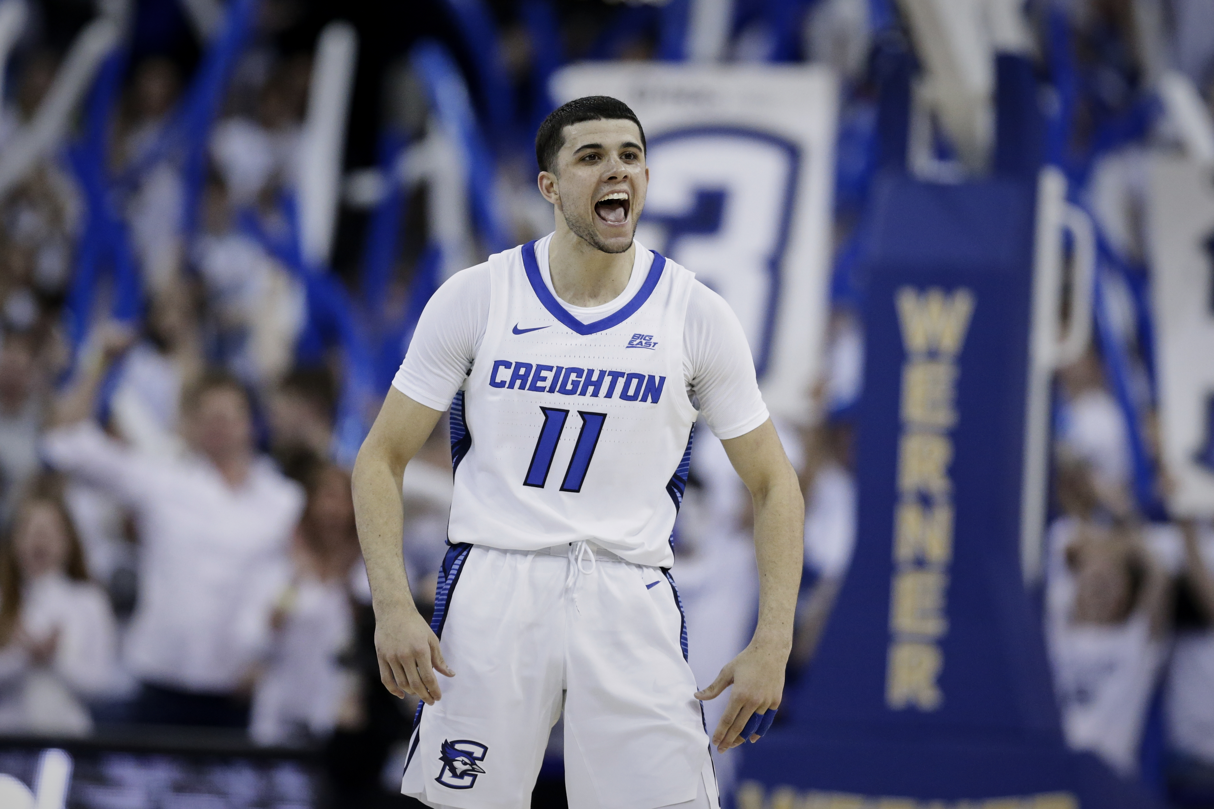 No. 11 Creighton tops Seton Hall for share of Big East title