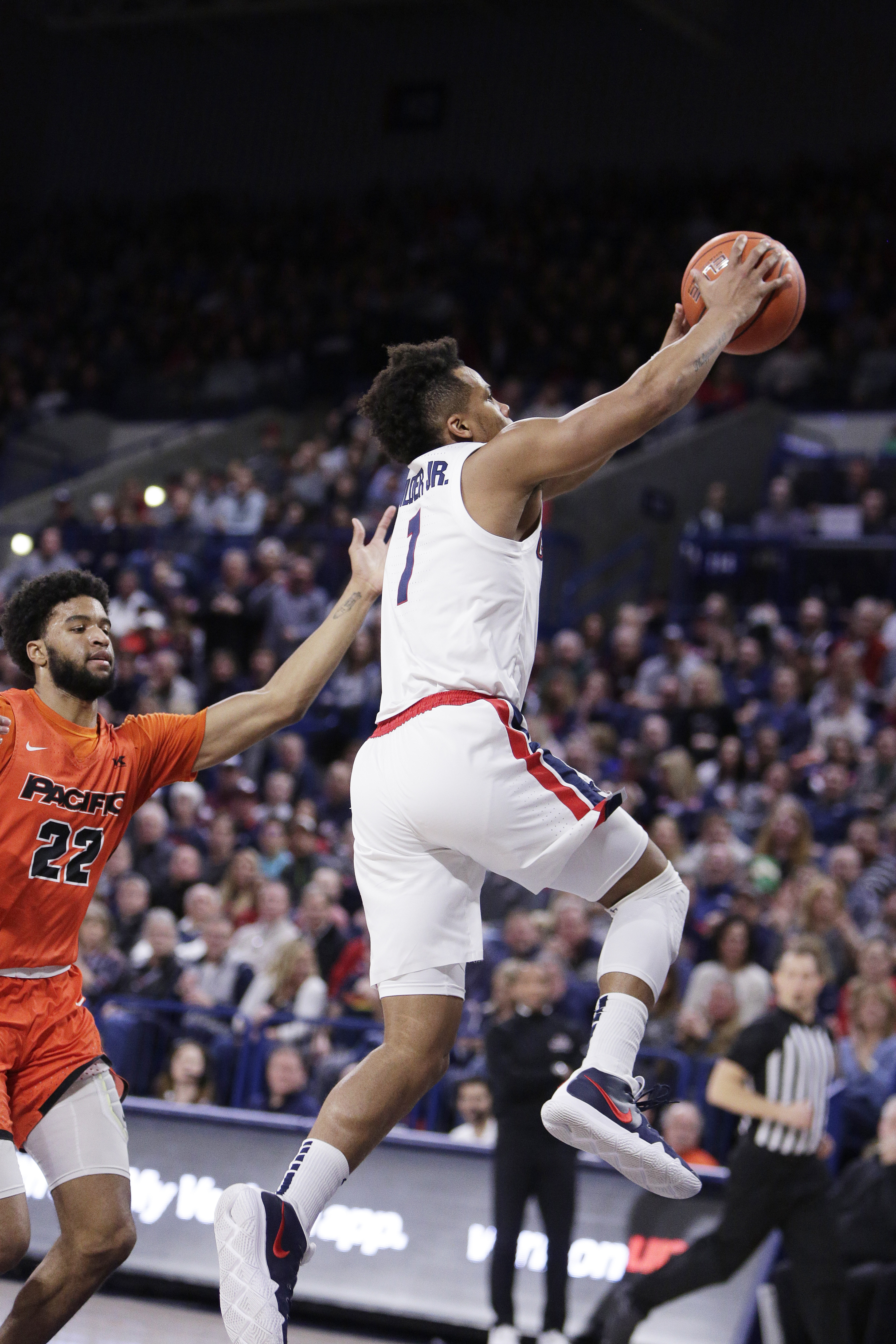 Tillie scores 22 points, No. 2 Gonzaga routs Pacific 92-59