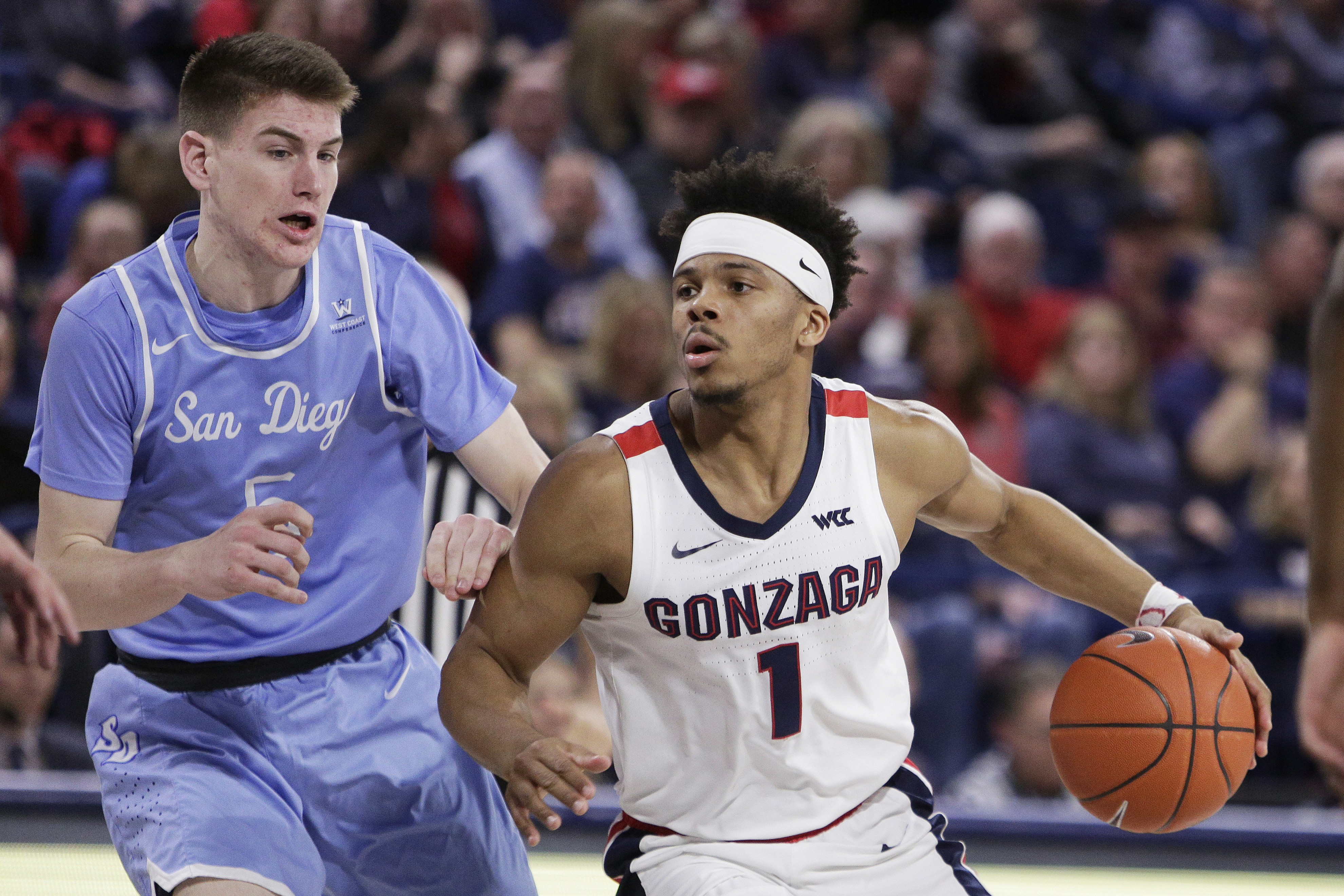 No. 3 Gonzaga routs San Diego to seal 8th straight WCC title