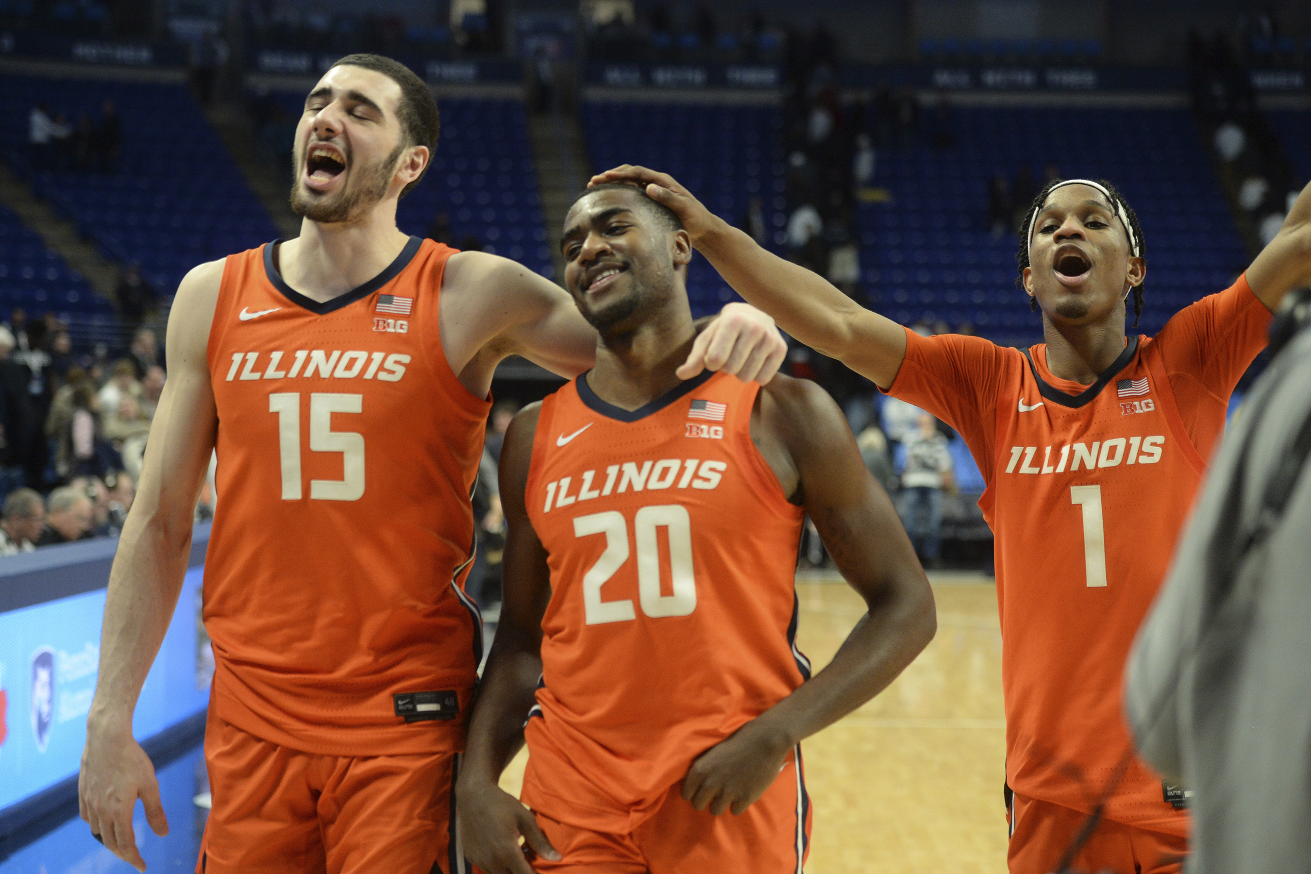 Dosunmu scores 24, leads Illinois past No. 9 Penn State