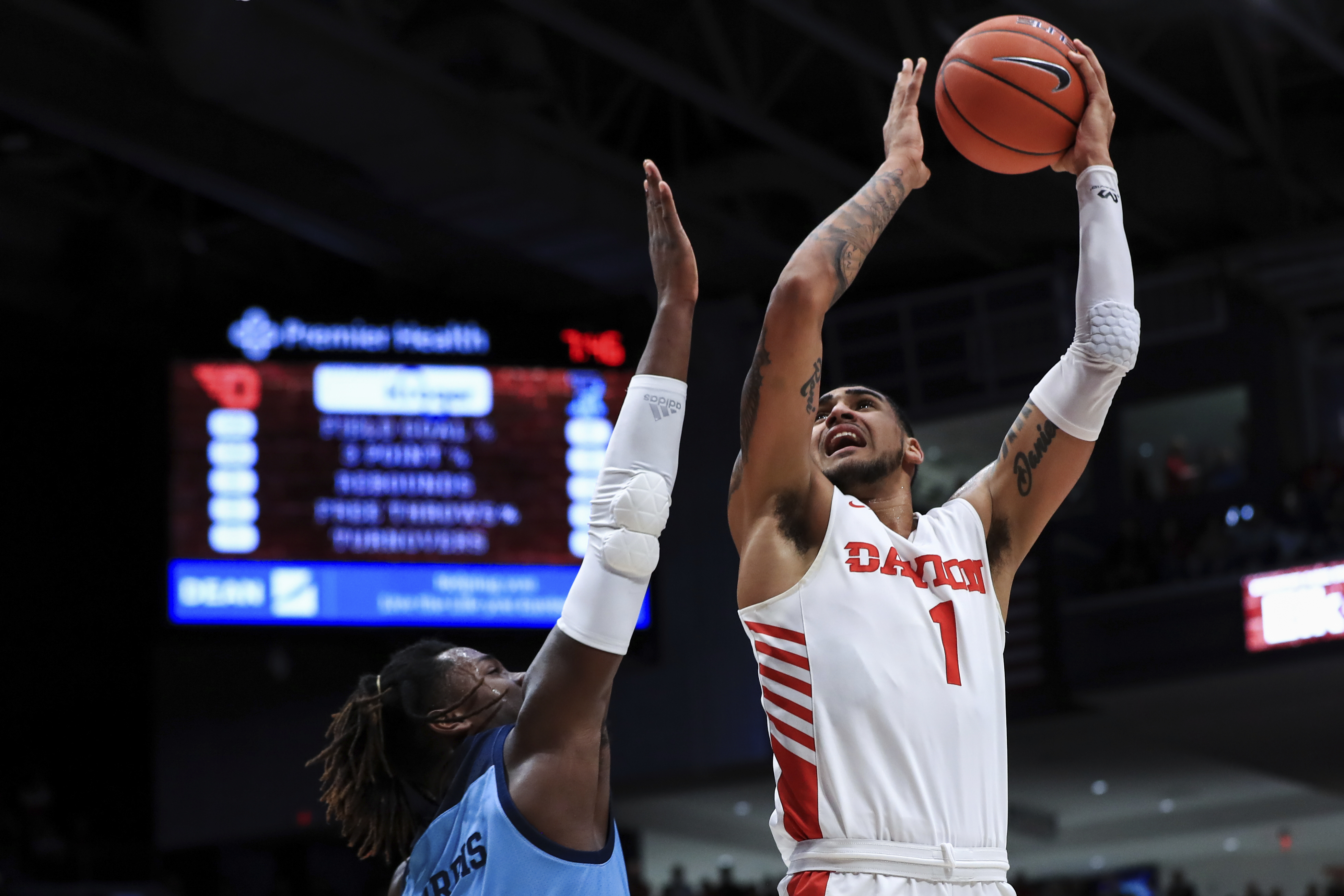 Toppin's 22 points lead No. 6 Dayton over Rhode Island 81-67