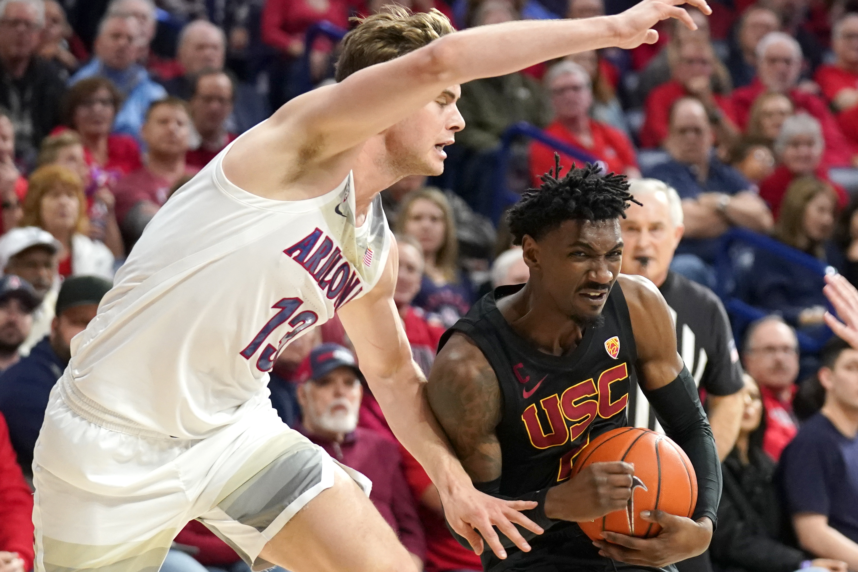 No. 23 Arizona holds on for 85-80 win over USC