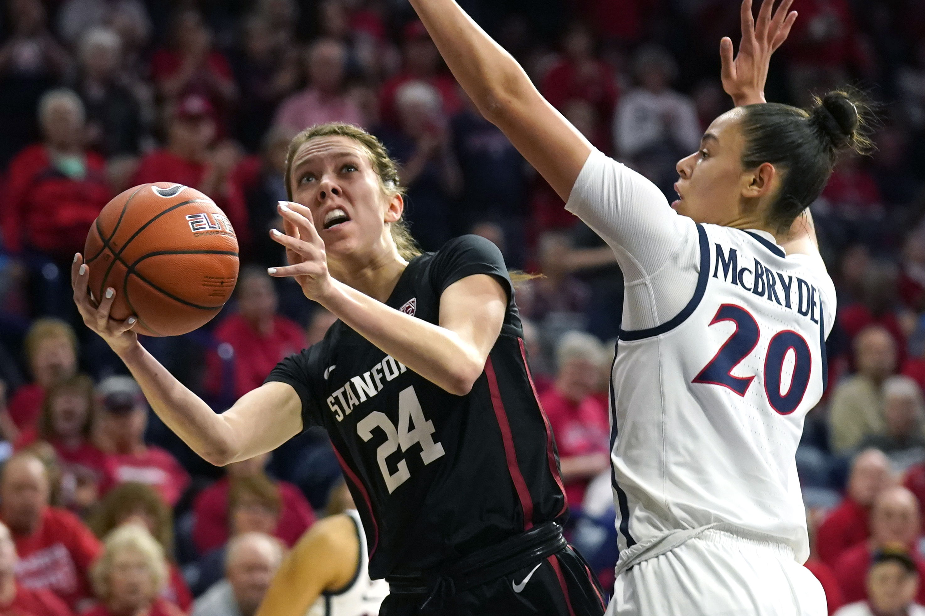 No. 13 Arizona beats No. 4 Stanford 73-72 in overtime