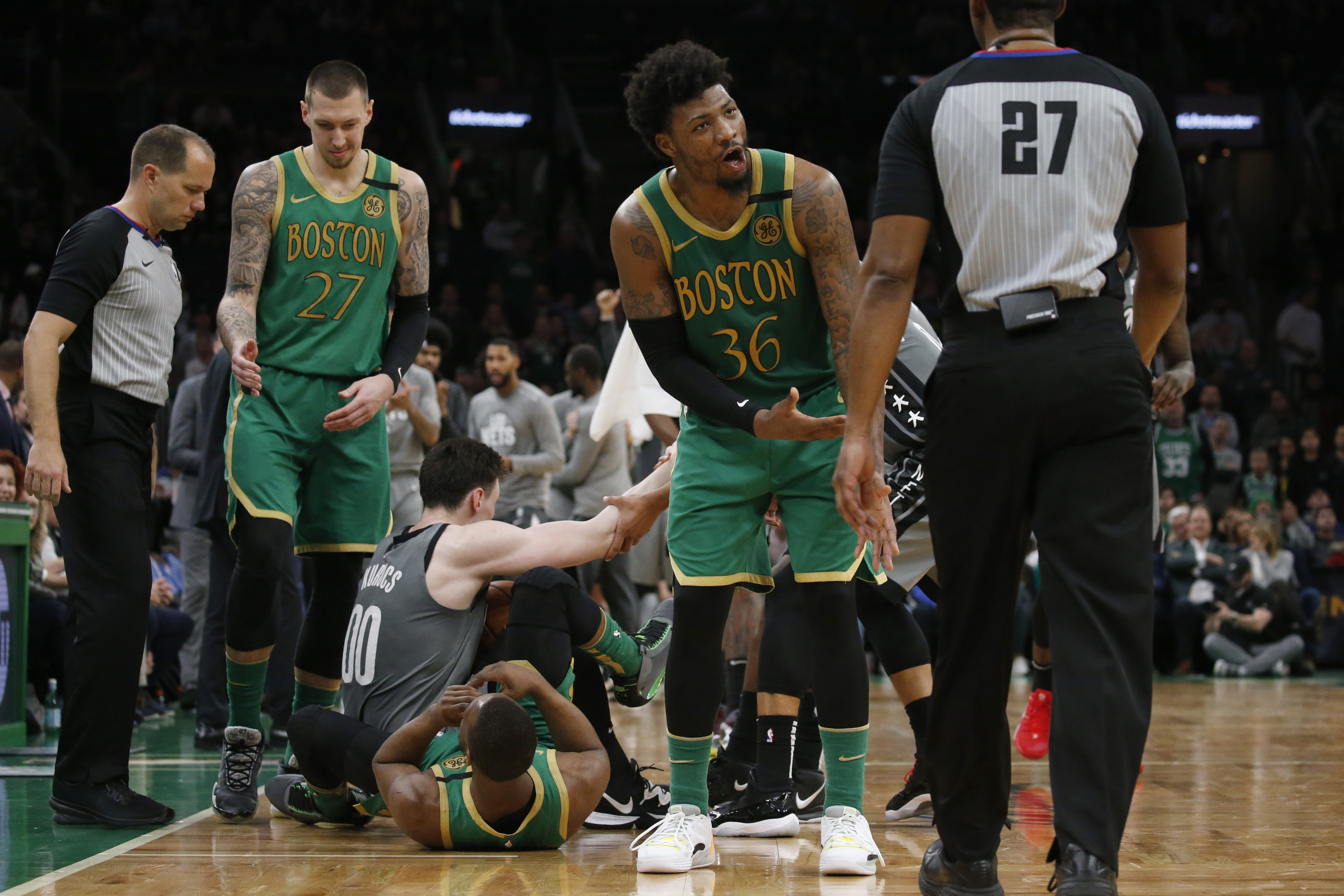 Celts' Smart fined $35,000 for repeated misconduct to refs