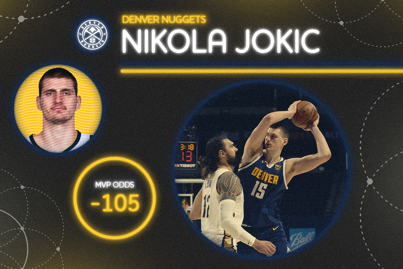 MVP to MVP - '22 - '23 レコード NBA MVP Watch: LeBron James' injury opens door for Nikola Jokic
