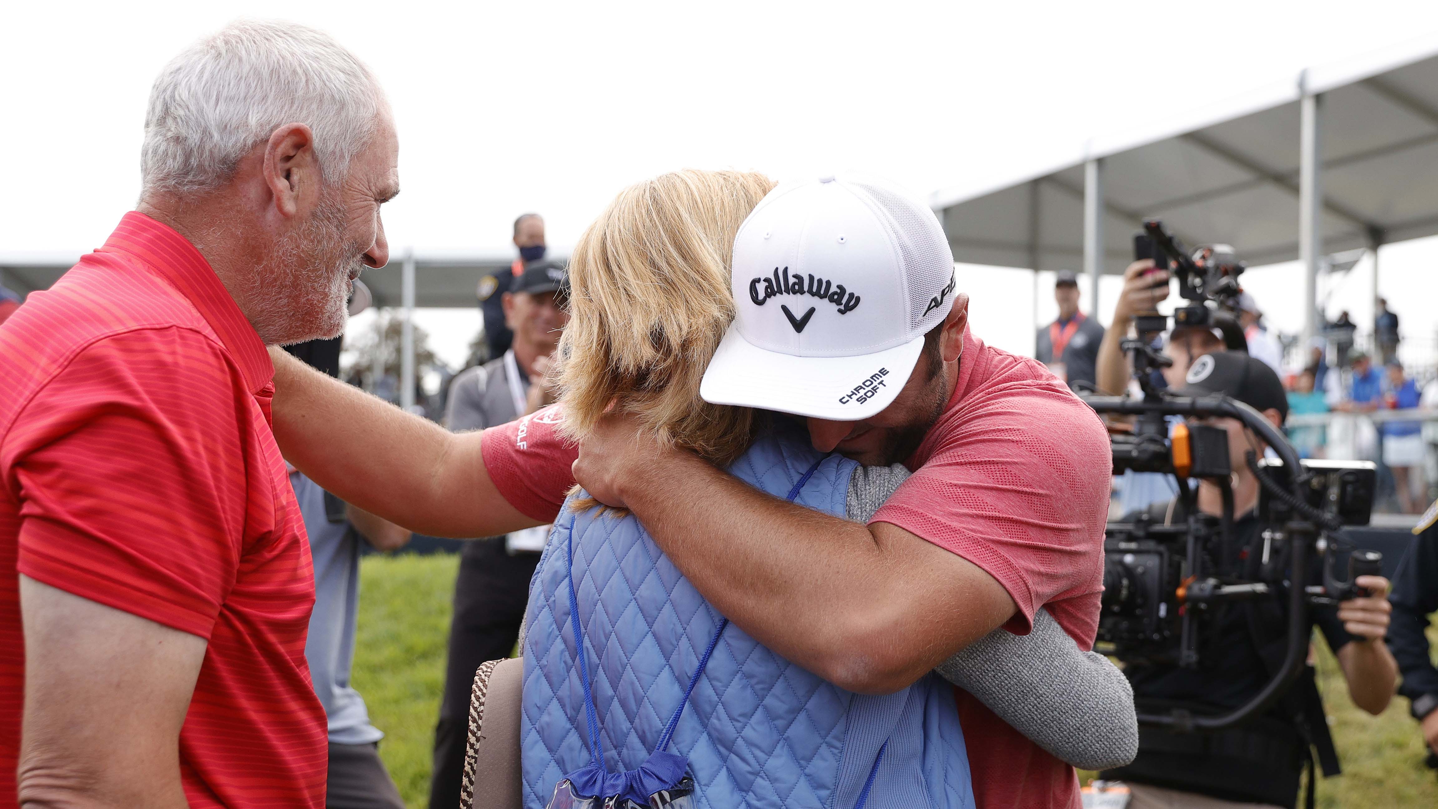 Jon Rahm, Trae Young put on remarkable Father's Day performances