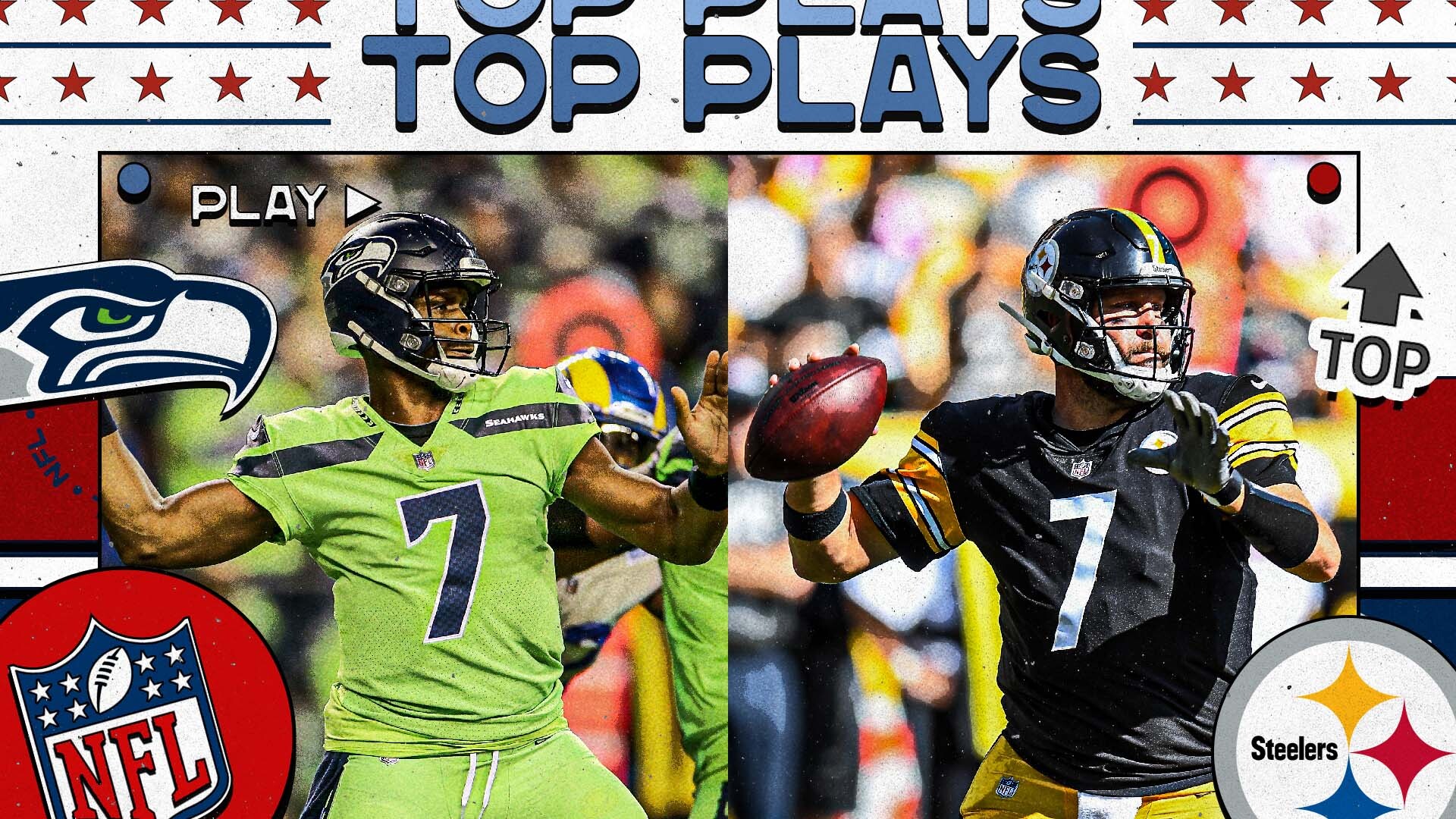 NFL Week 6 top plays: Seahawks-Steelers, Cowboys-Patriots, Cardinals-Browns, more