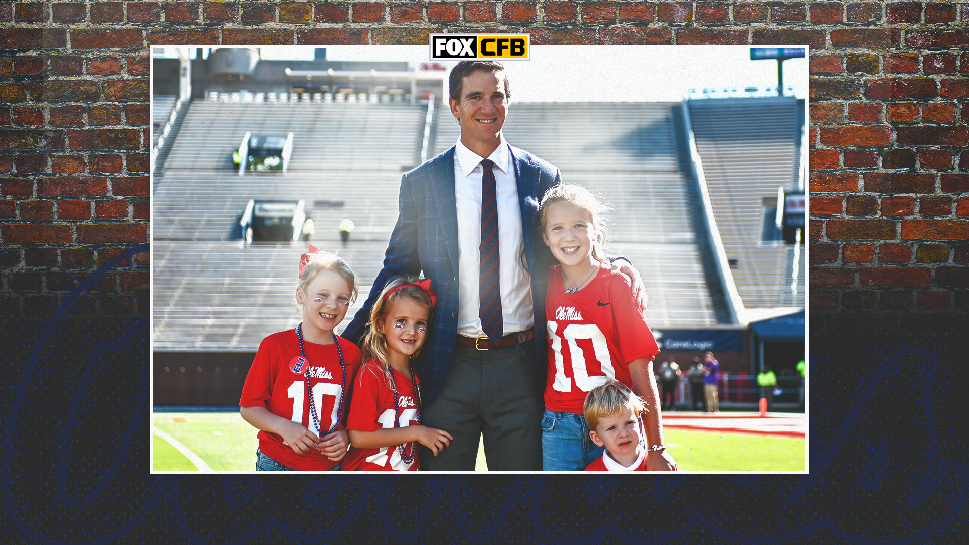 Manning family celebrates its Ole Miss legacy with Eli's jersey retirement