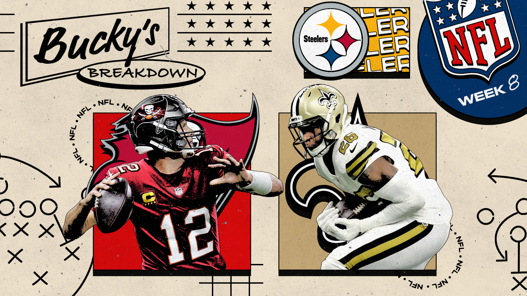 Bucky's Breakdown: Saints, Patriots, Steelers post gritty wins while Mike White upends Bengals