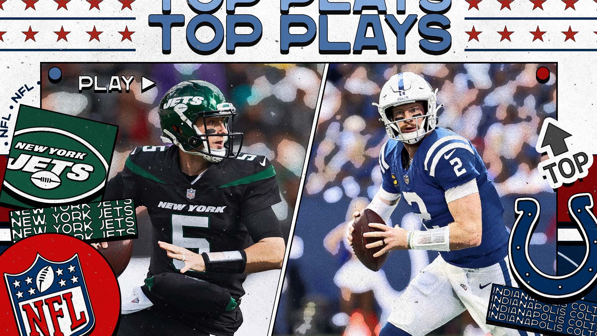 Thursday Night Football top plays: Wentz, Colts dominate Jets at home
