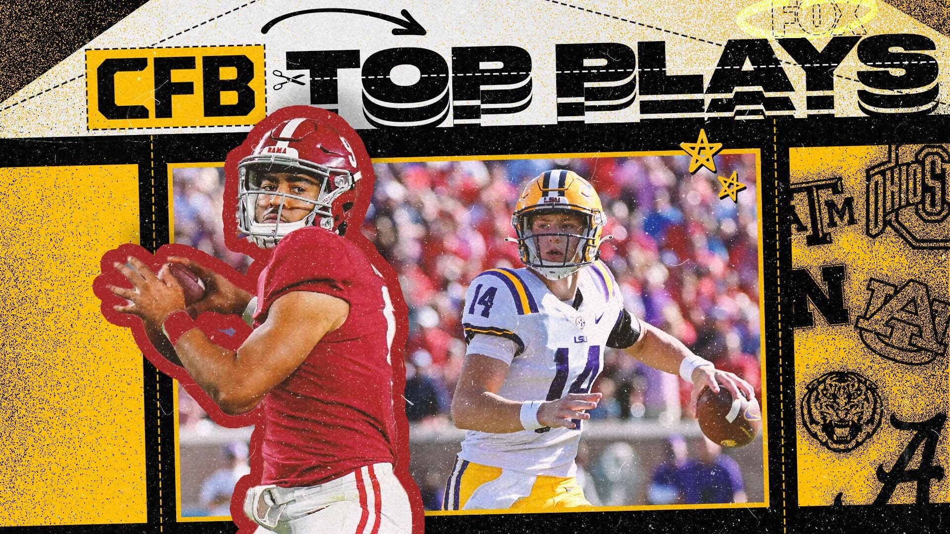 College football Week 10 top plays: Purdue topples Michigan State, Alabama faces LSU, more
