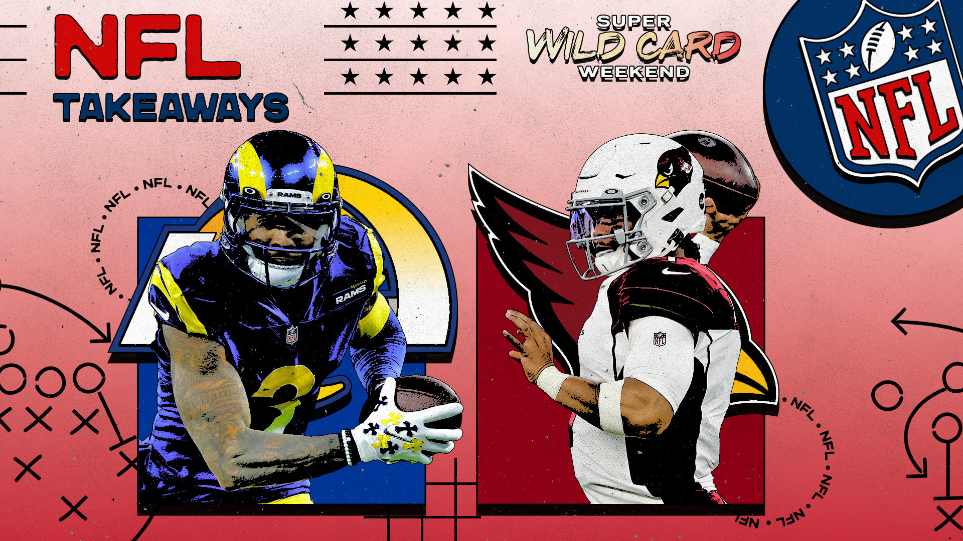 Cardinals vs. Rams Super Wild Card Weekend Highlights