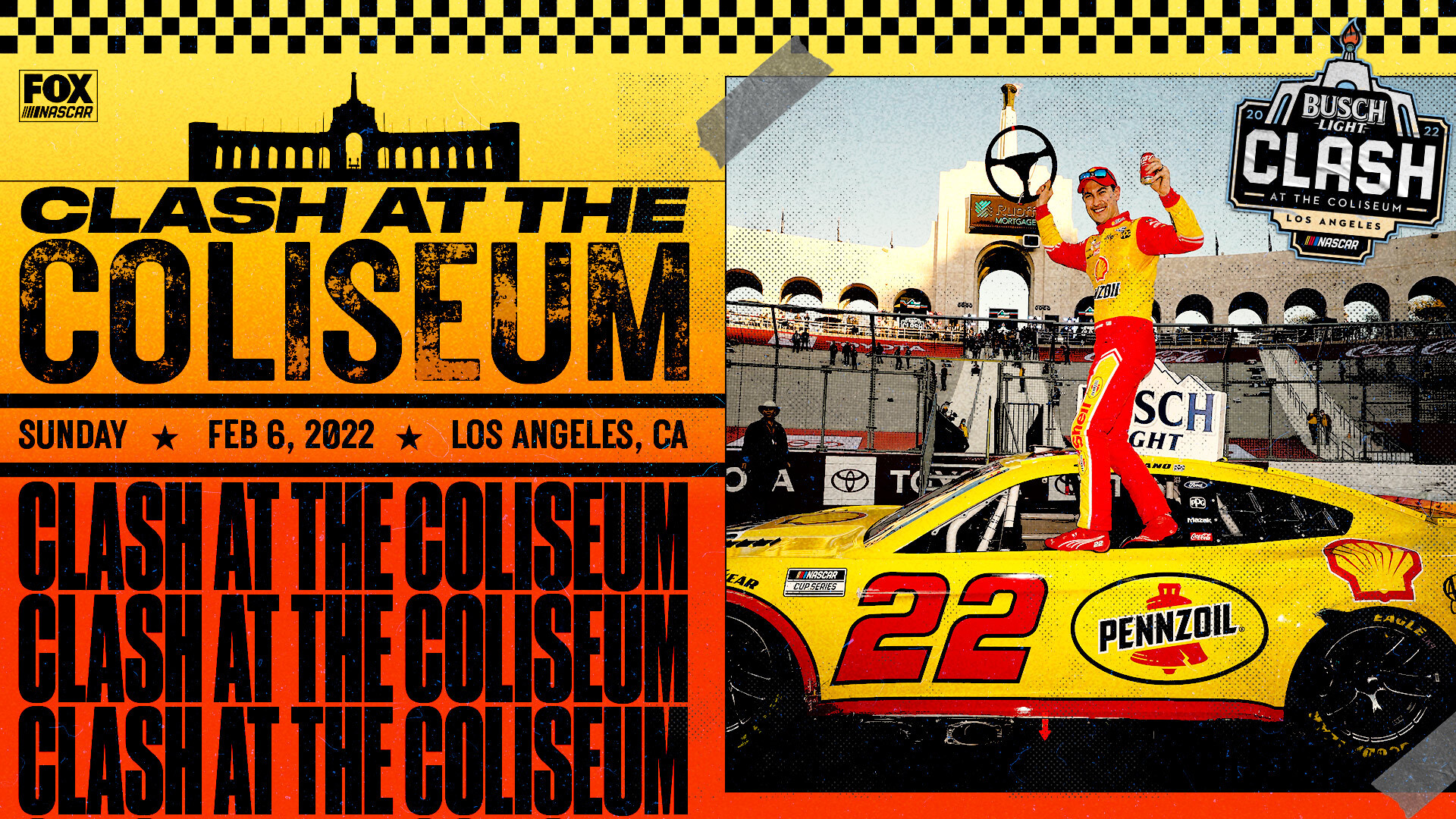 2022 Busch Light Clash at The Coliseum - February 06, 2022