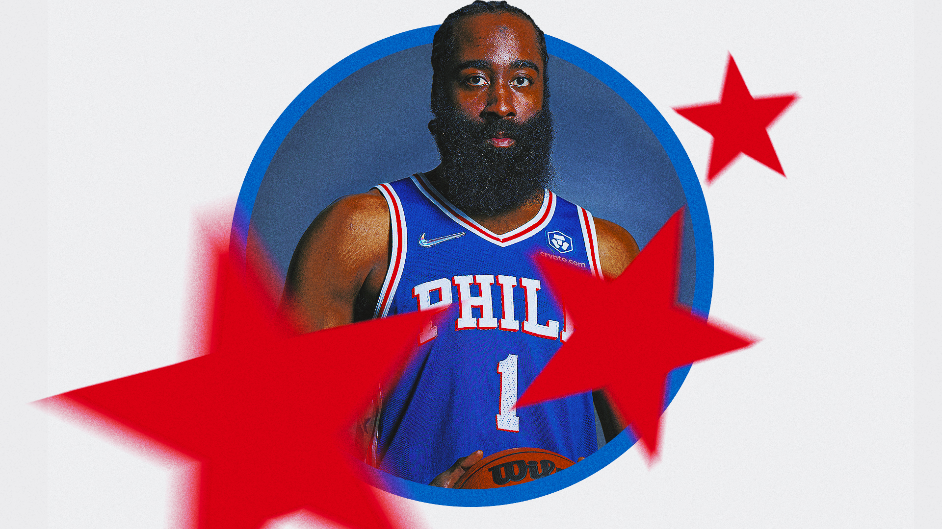 James Edward Harden Philadelphia 76ers NBA Poster Wallpaper Canvas –