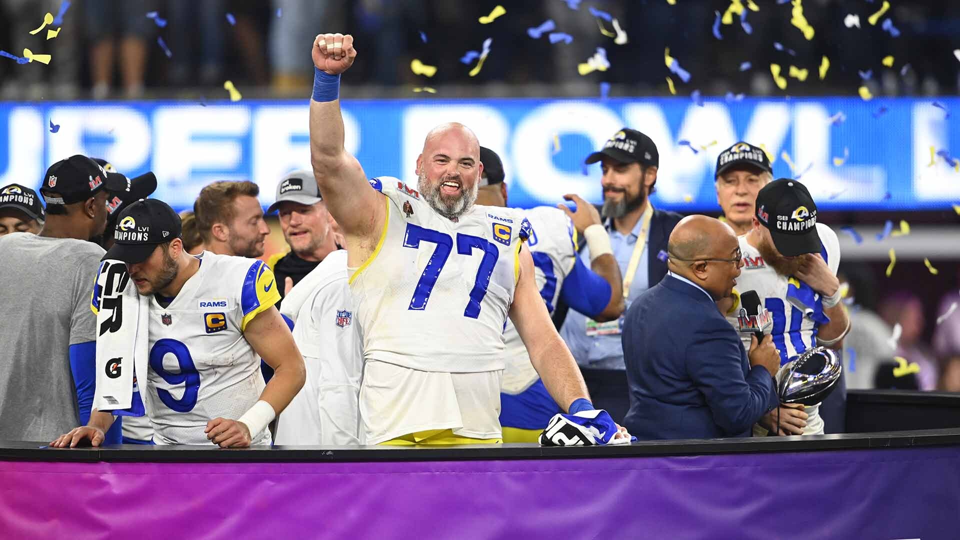 Andrew Whitworth talks Aaron Donald, the Rams' culture and retirement