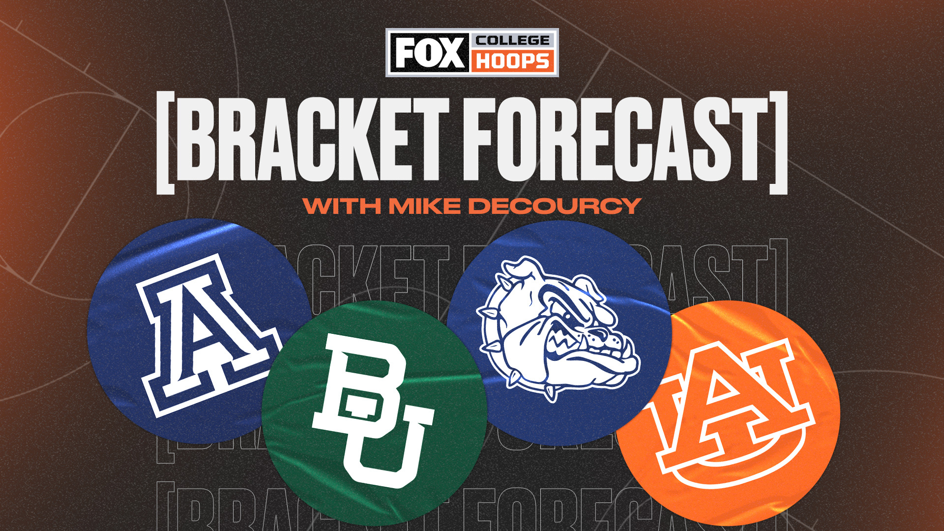 Bracket Forecast: Gonzaga, Auburn, Baylor and Arizona still on top