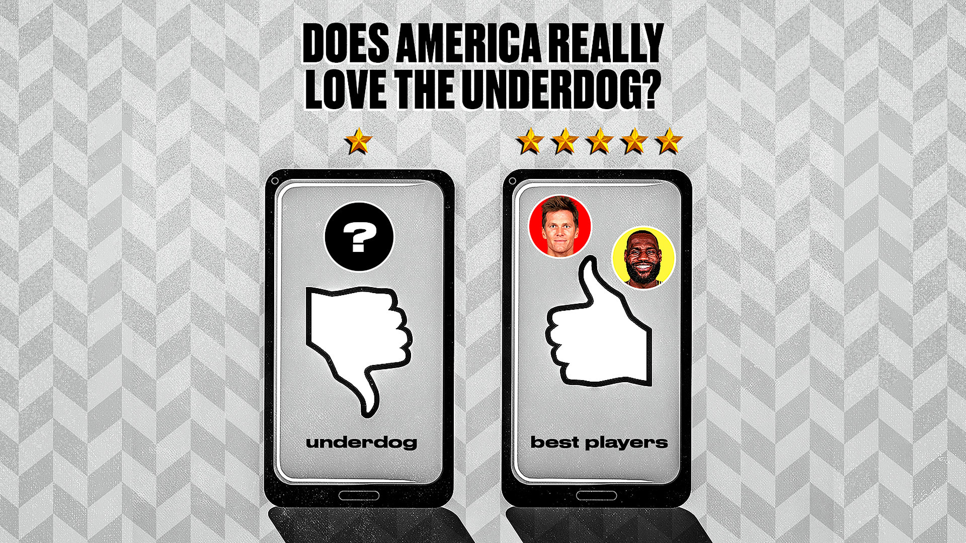 Does America love the underdog? Colin Cowherd says no