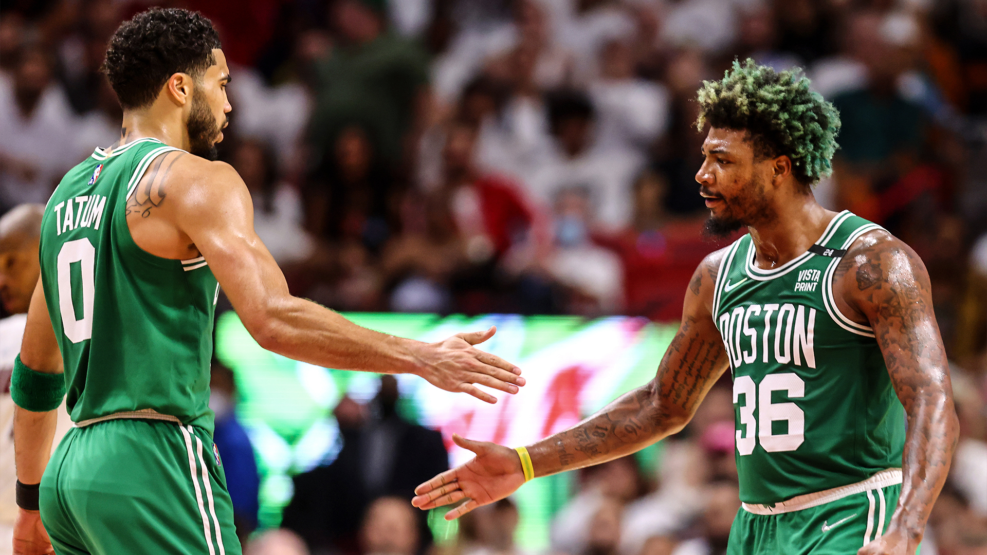 Celtics roll past Heat in Game 2, tie East finals at 1-1