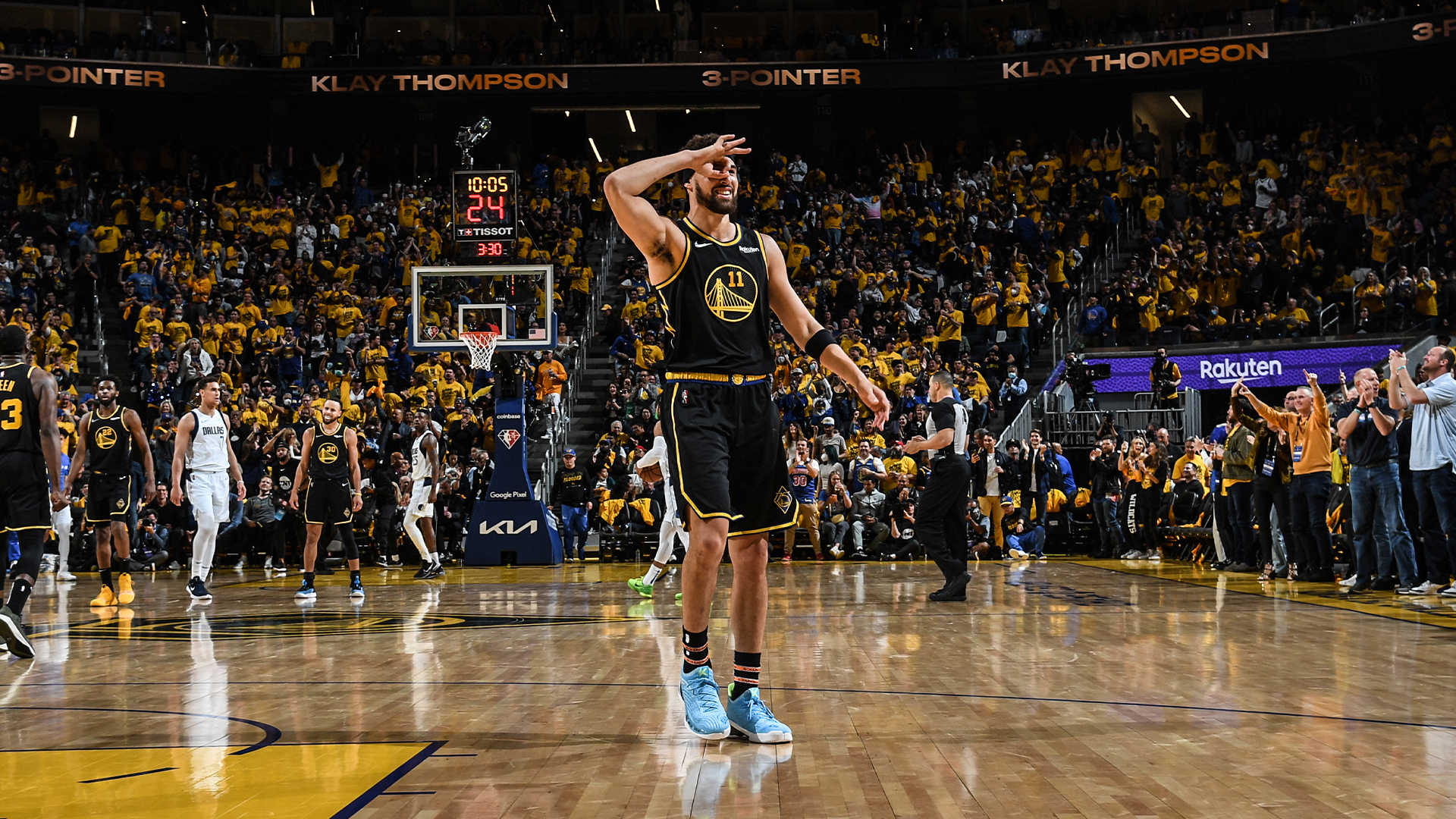Warriors close out Mavs in Game 5, return to NBA Finals