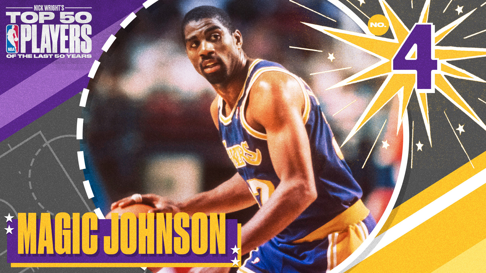 Top 50 NBA players from last 50 years: Magic Johnson ranks No. 4