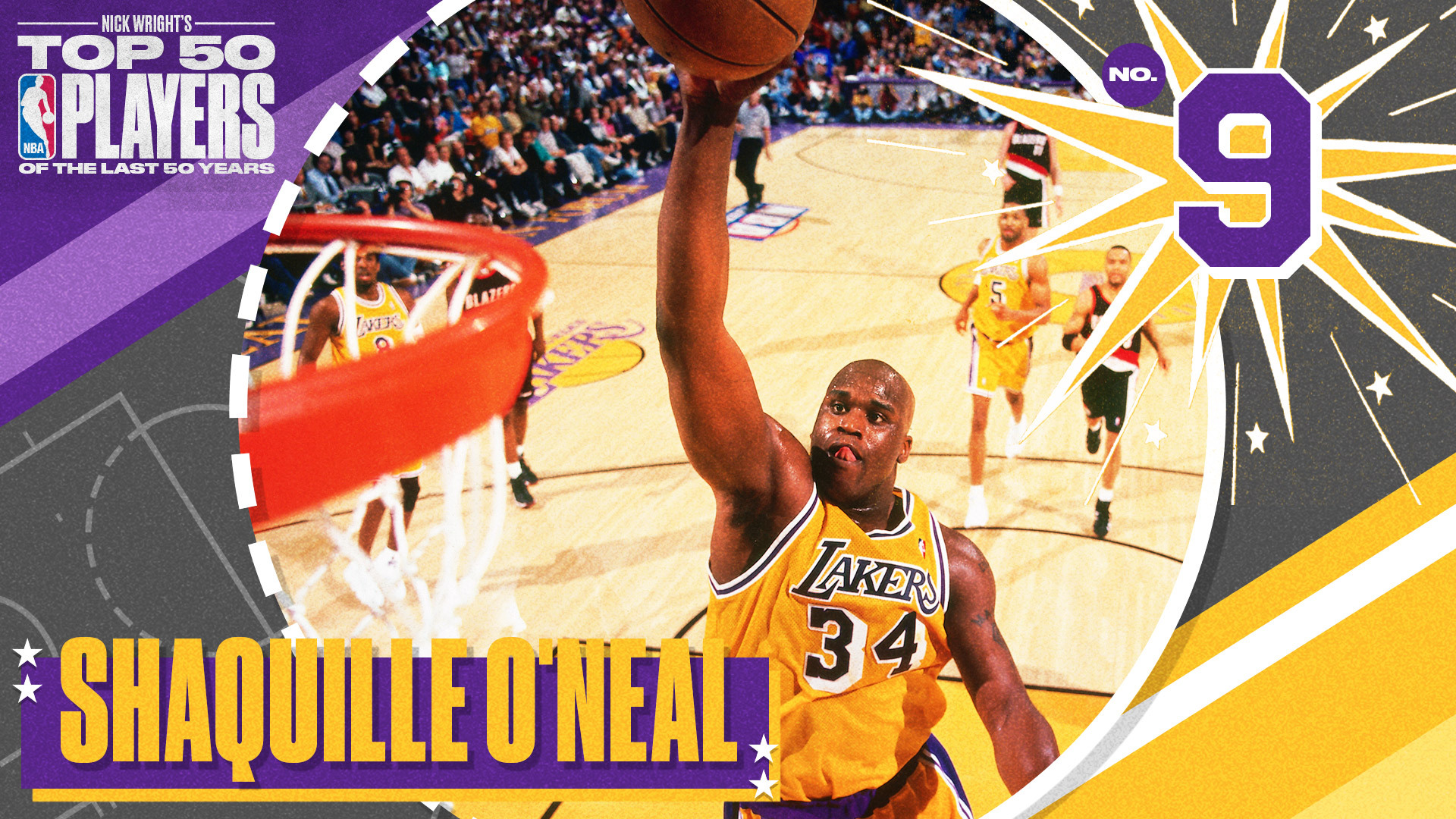 Top 50 NBA players from last 50 years: Shaquille O’Neal ranks No. 9