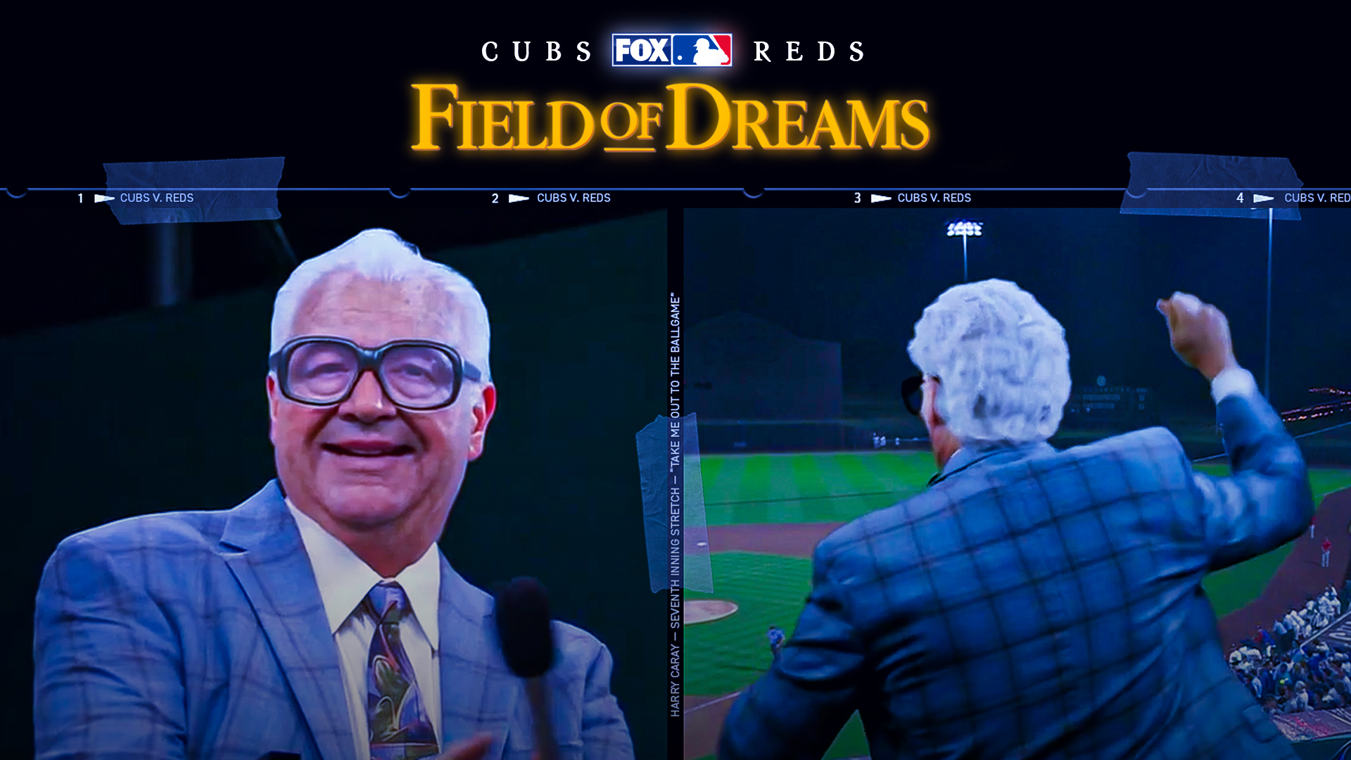 Harry Caray honored with special rendition of 'Take Me Out To The Ballgame'