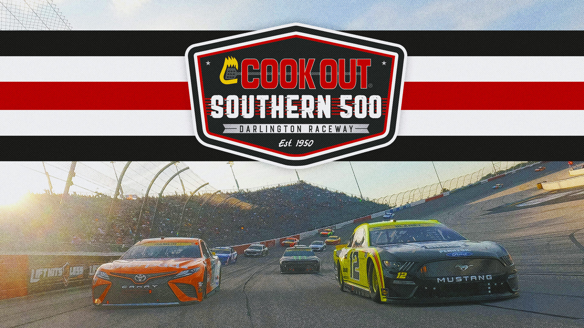 NASCAR Playoffs: Erik Jones wins wild Cook Out Southern 500