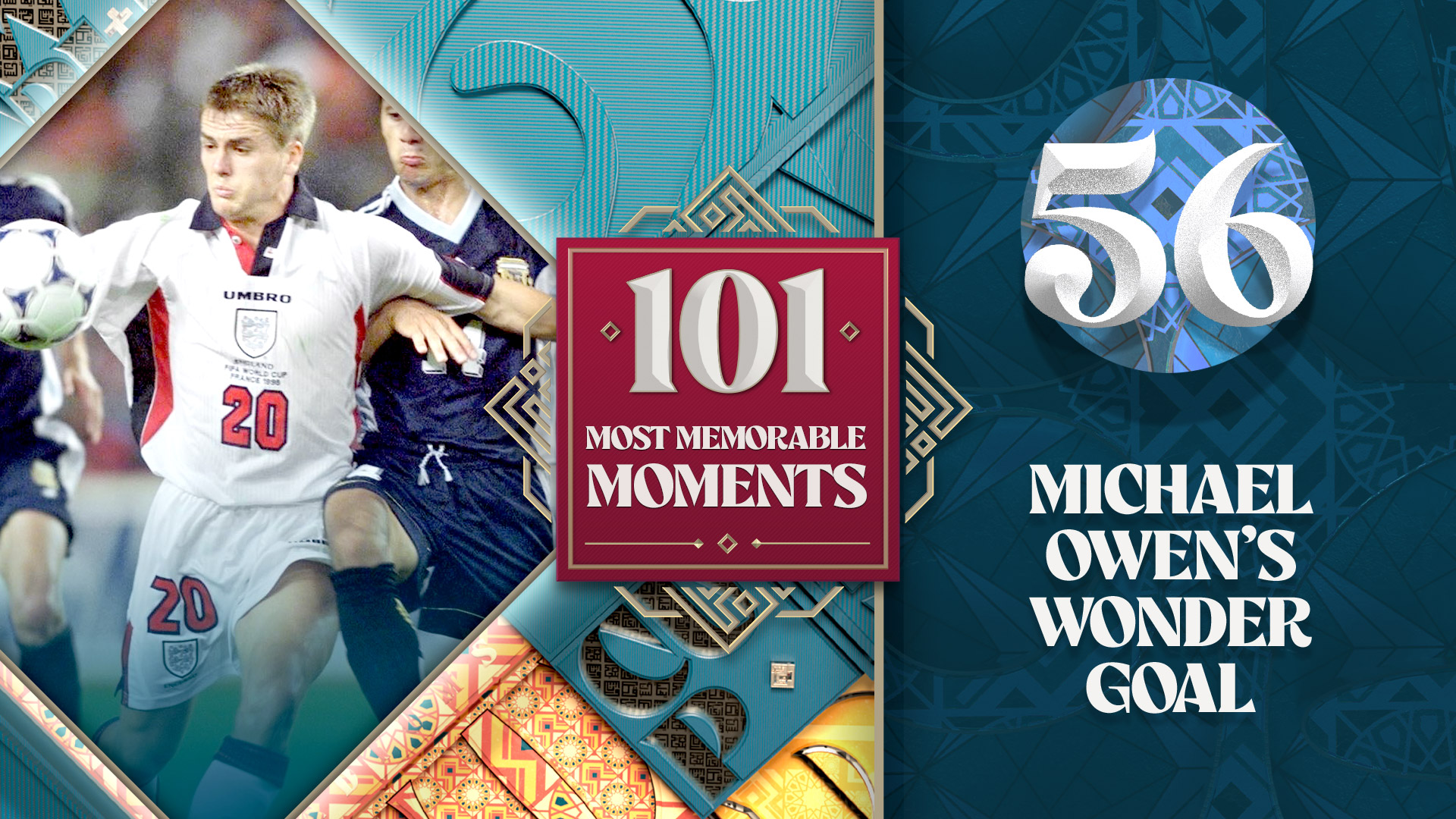 World Cup's 101 Most Memorable Moments: Michael Owen's solo goal vs. Argentina