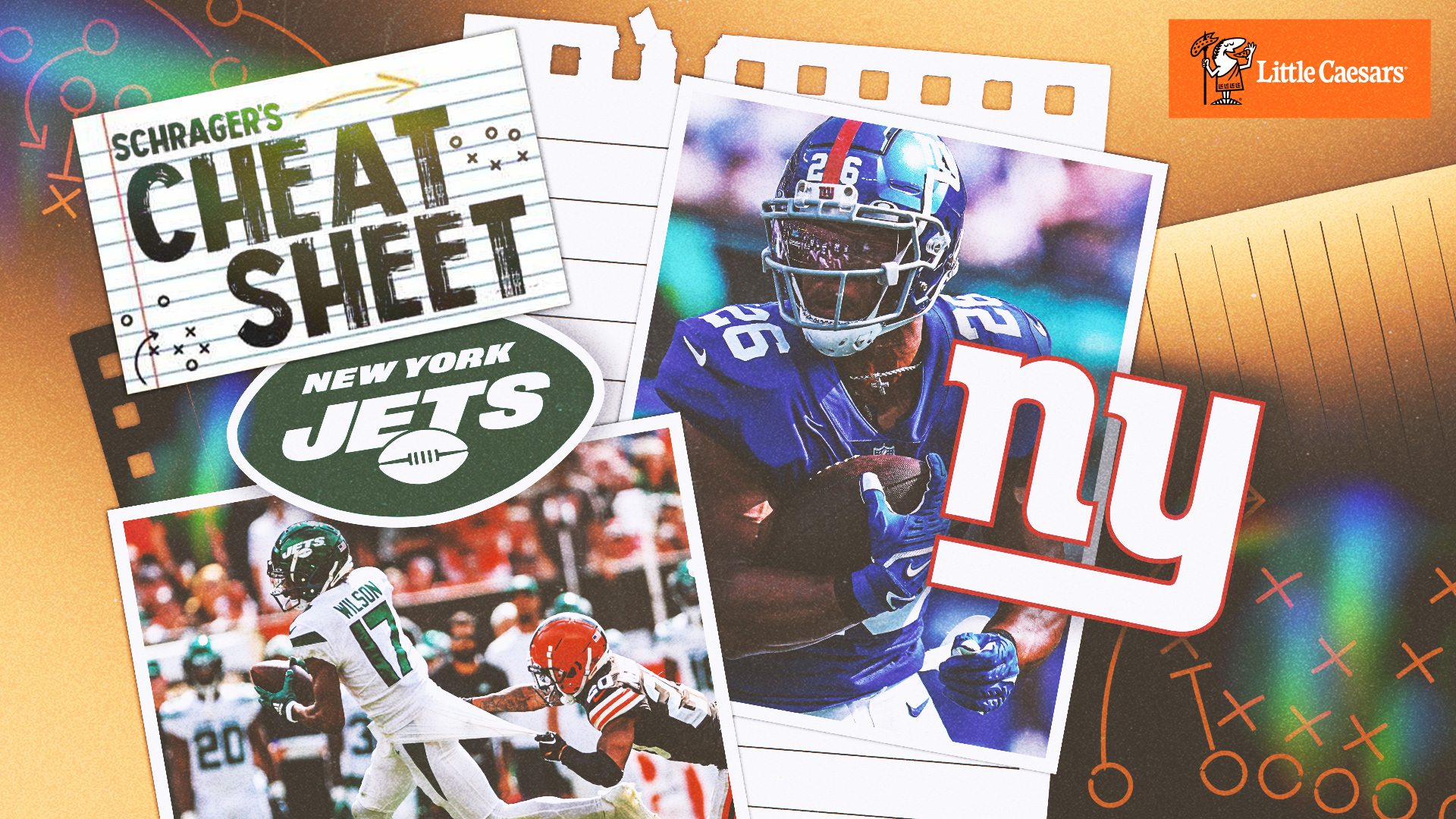 Jets, Giants have New York buzzing: Peter Schrager's Cheat Sheet