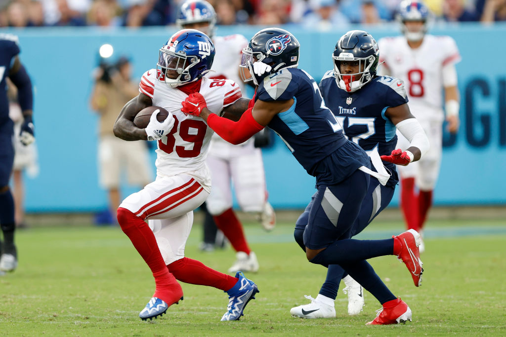 NY Giants win over Tennessee Titans photos