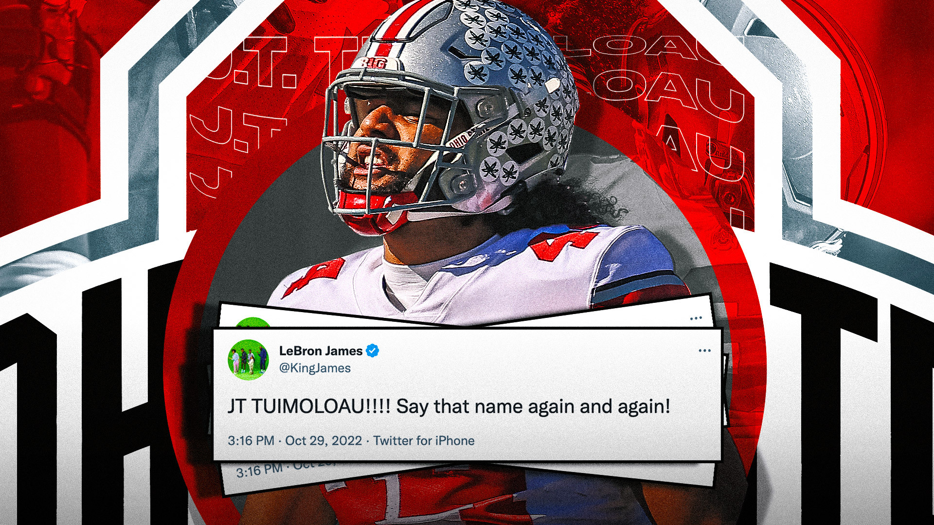 Ohio State's J.T. Tuimoloau breaks social media with performance vs. Penn State