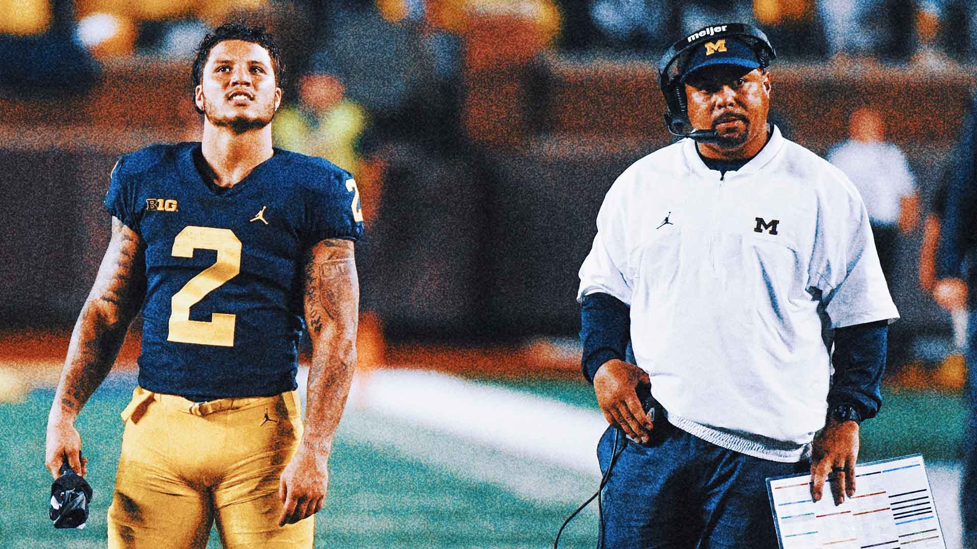 Mike Hart returns to Michigan sideline one week after health scare