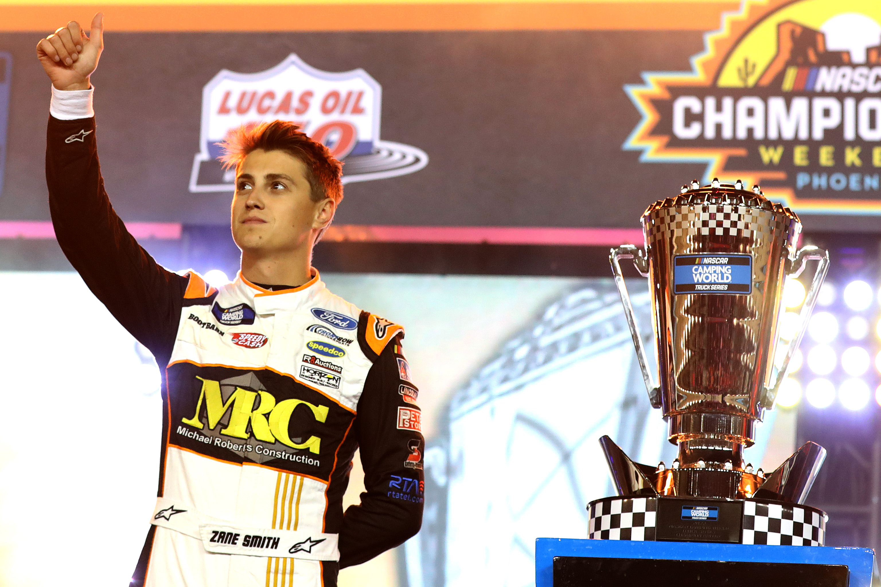 Zane Smith wins NASCAR Truck Series title: 