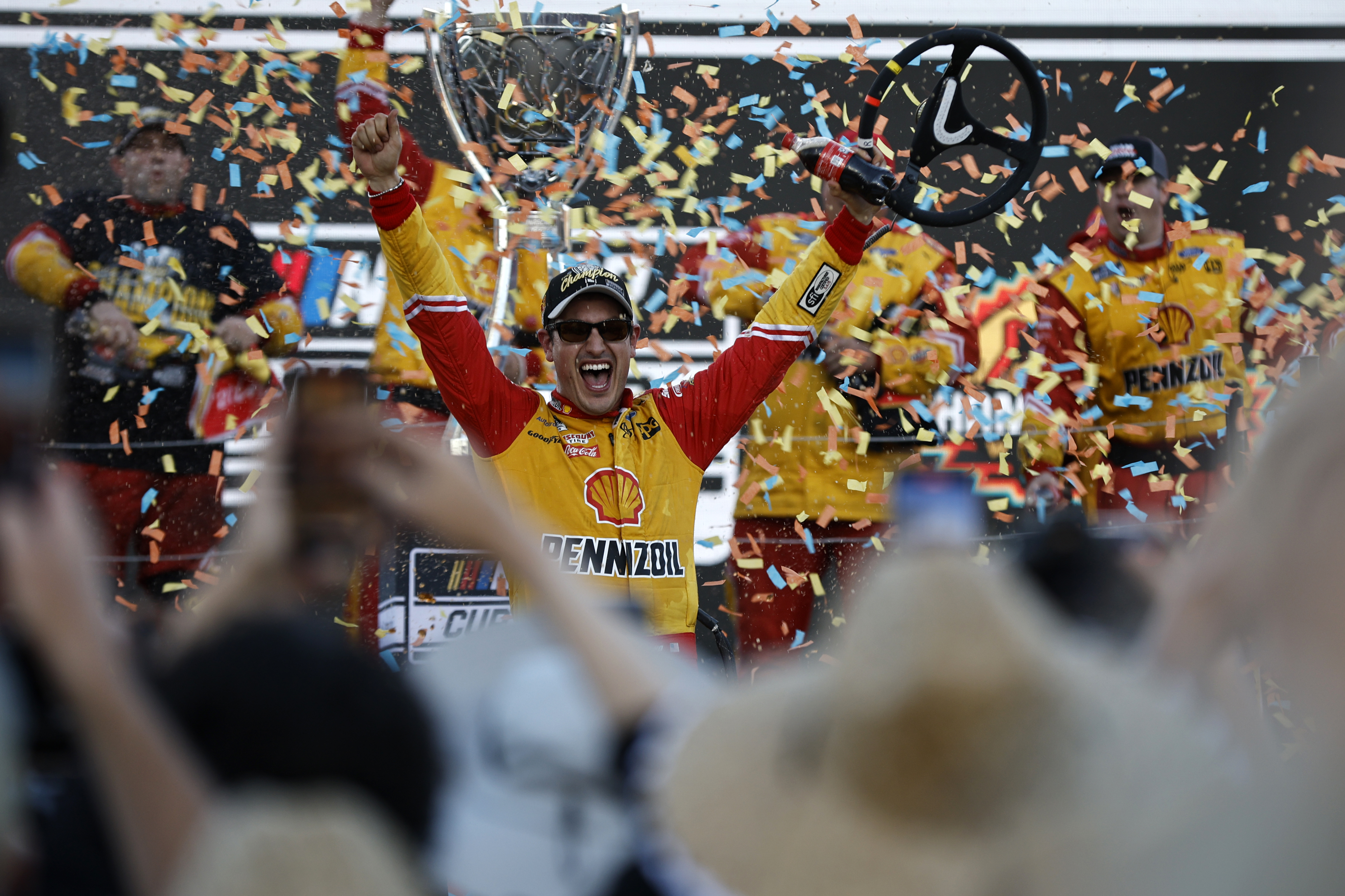 Joey Logano wins second NASCAR Cup Series title