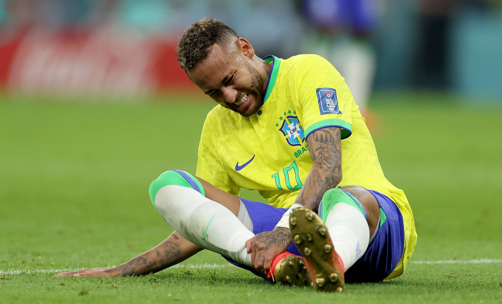 Neymar to miss Brazil's next match with ankle injury