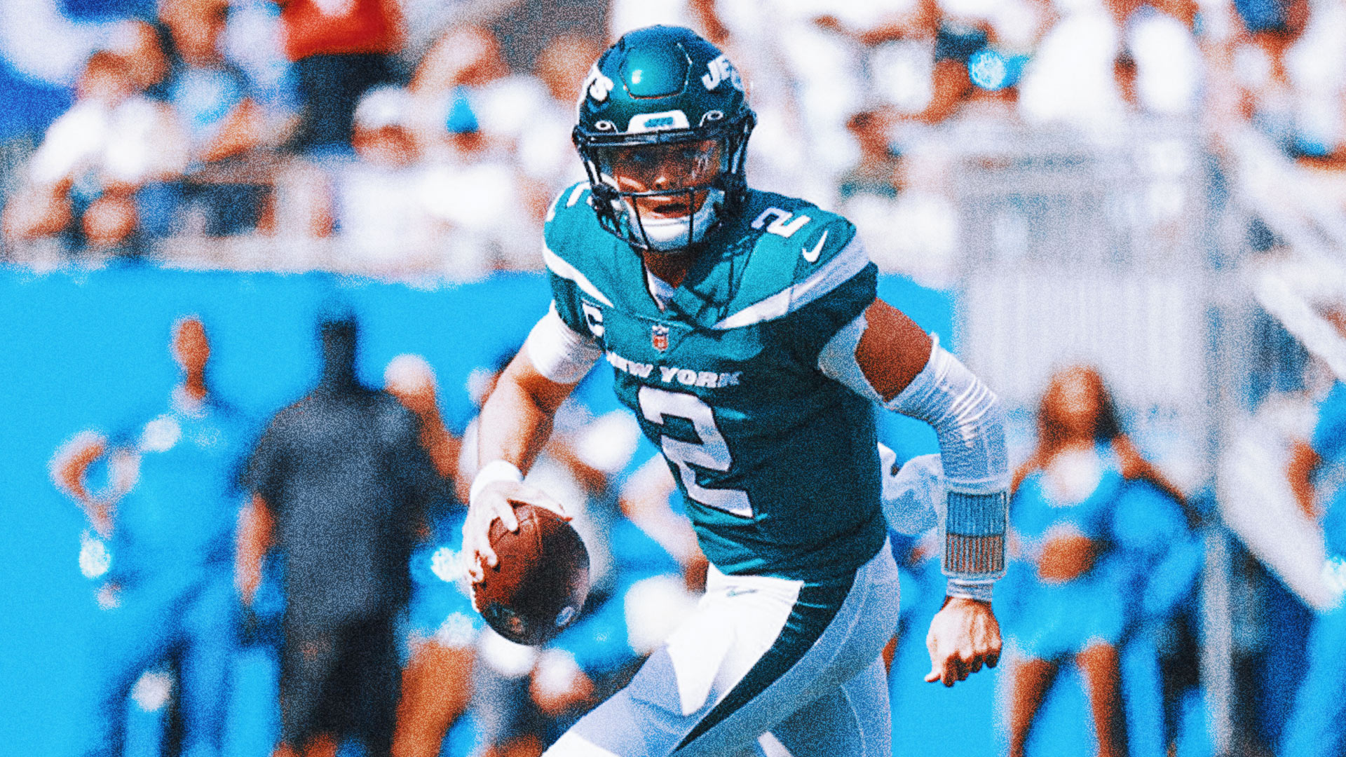 Jets QB Zach Wilson needs to cease and desist his Patrick Mahomes impression