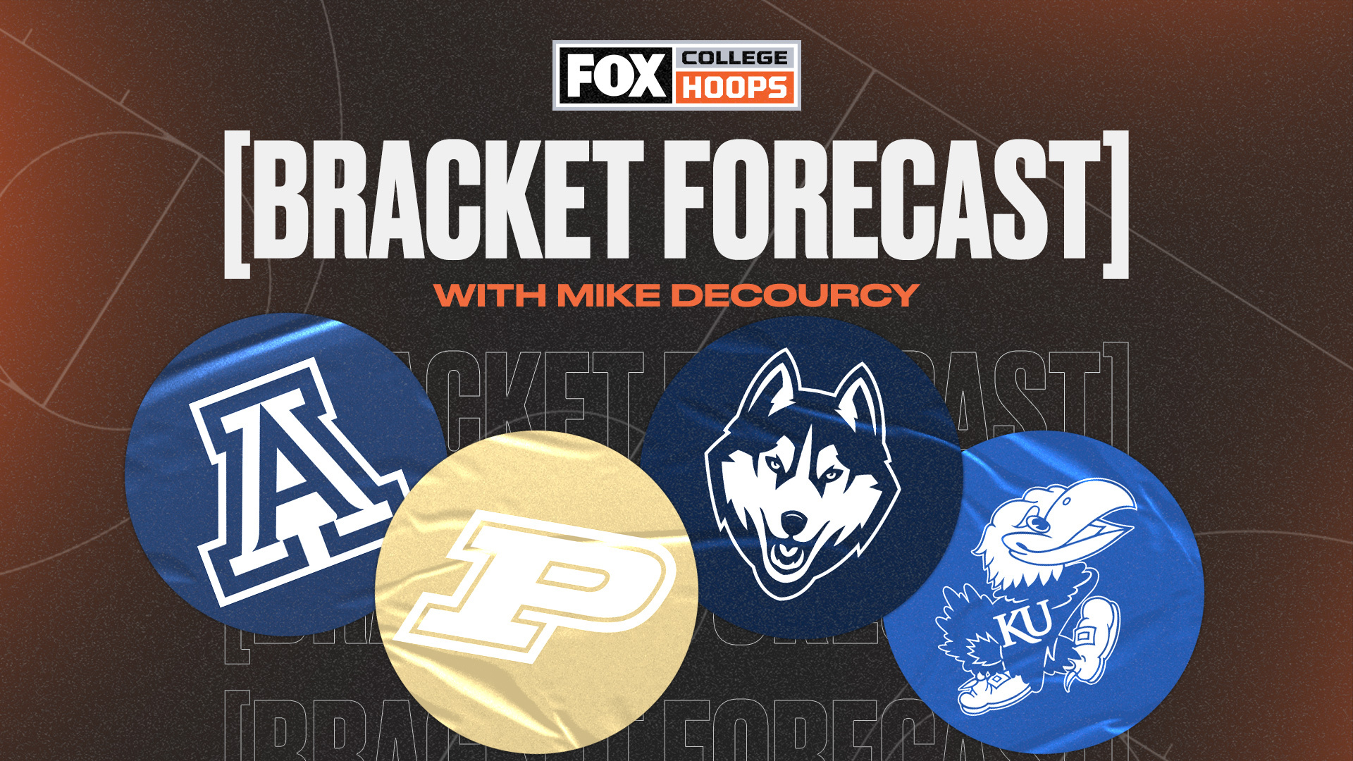 NCAA Tournament bracket forecast: UConn, Purdue, Arizona and Kansas on top