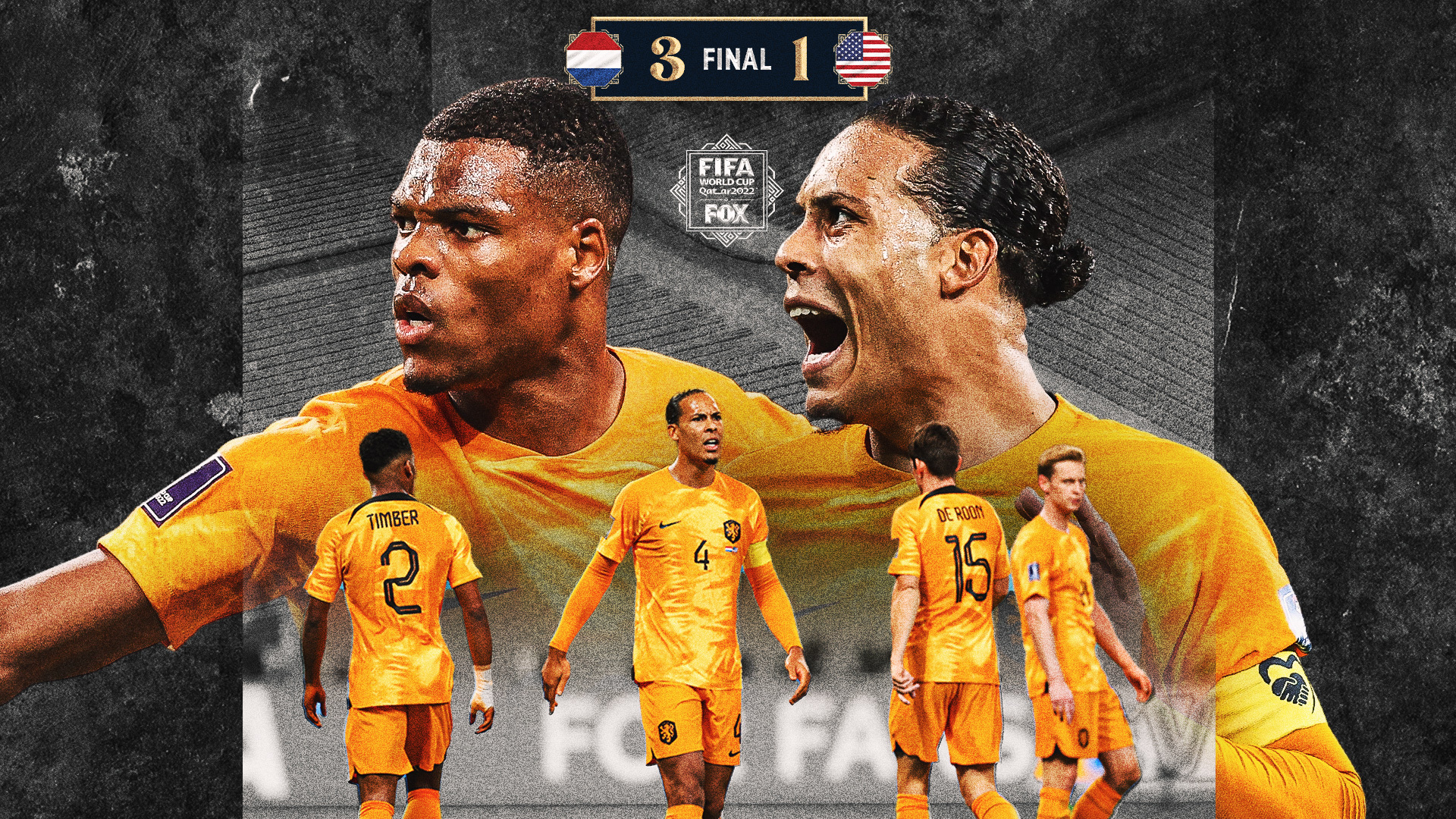 World Cup 2022 highlights: USMNT falls to the Netherlands, 3-1